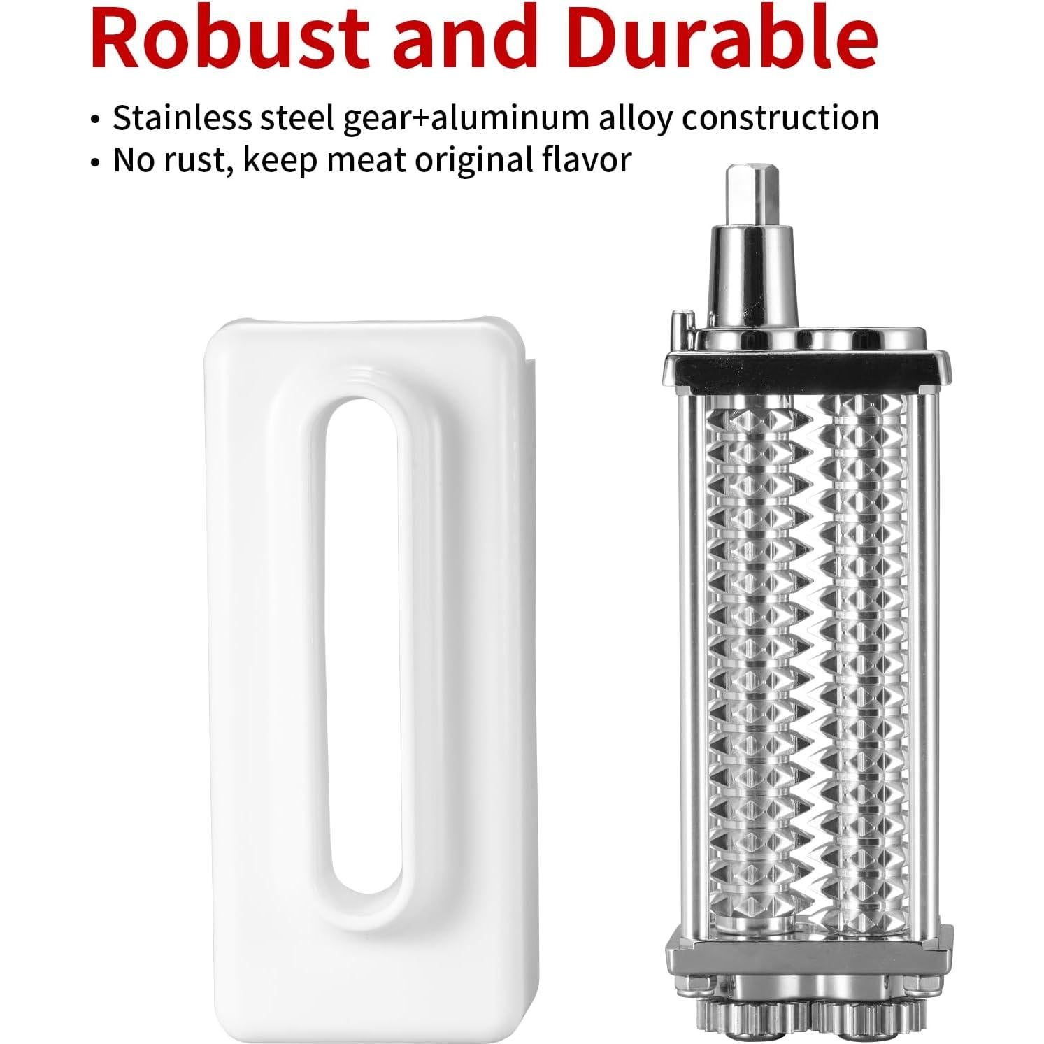 Ablandador de Carne Ruioaw para Batidora de Pie, Acero Inoxidable