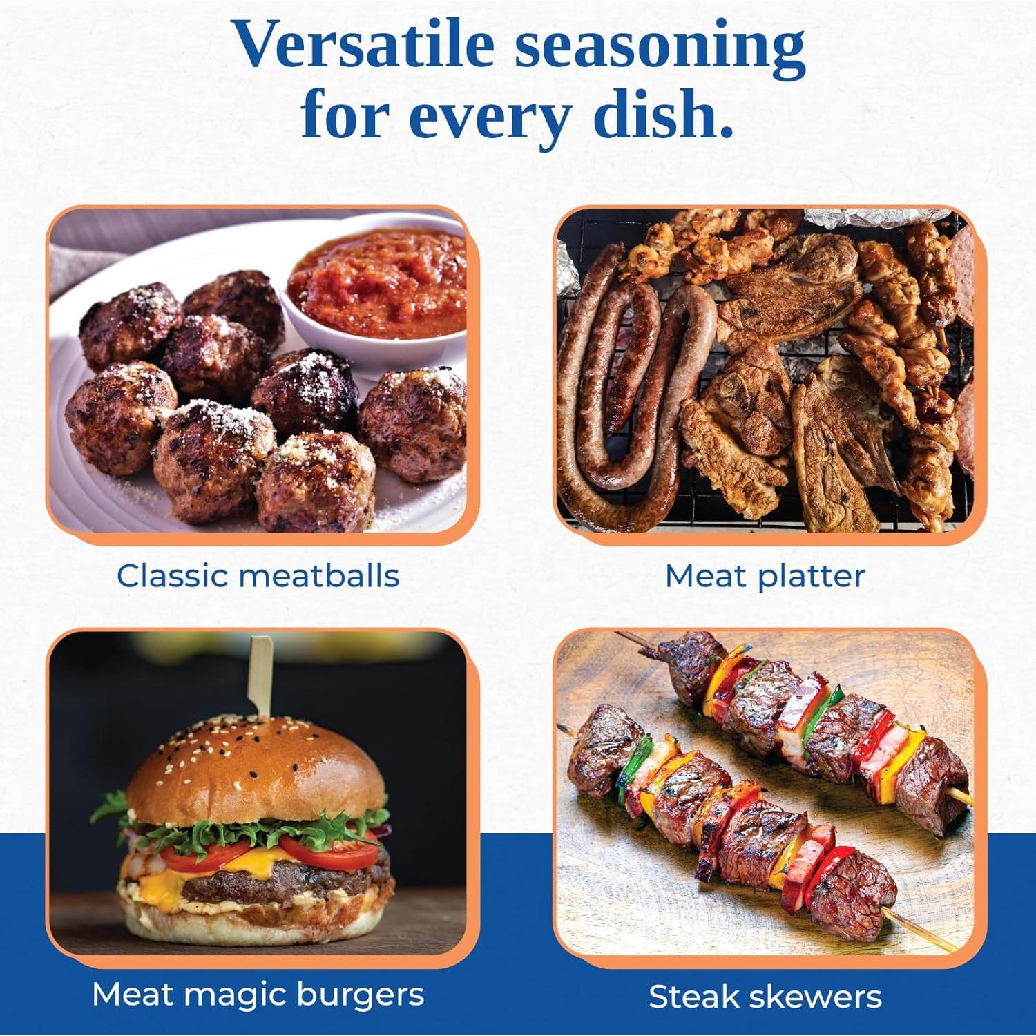 Sazonador de Carne Chef Paul 56.7 g - Mezcla Multiusos BBQ