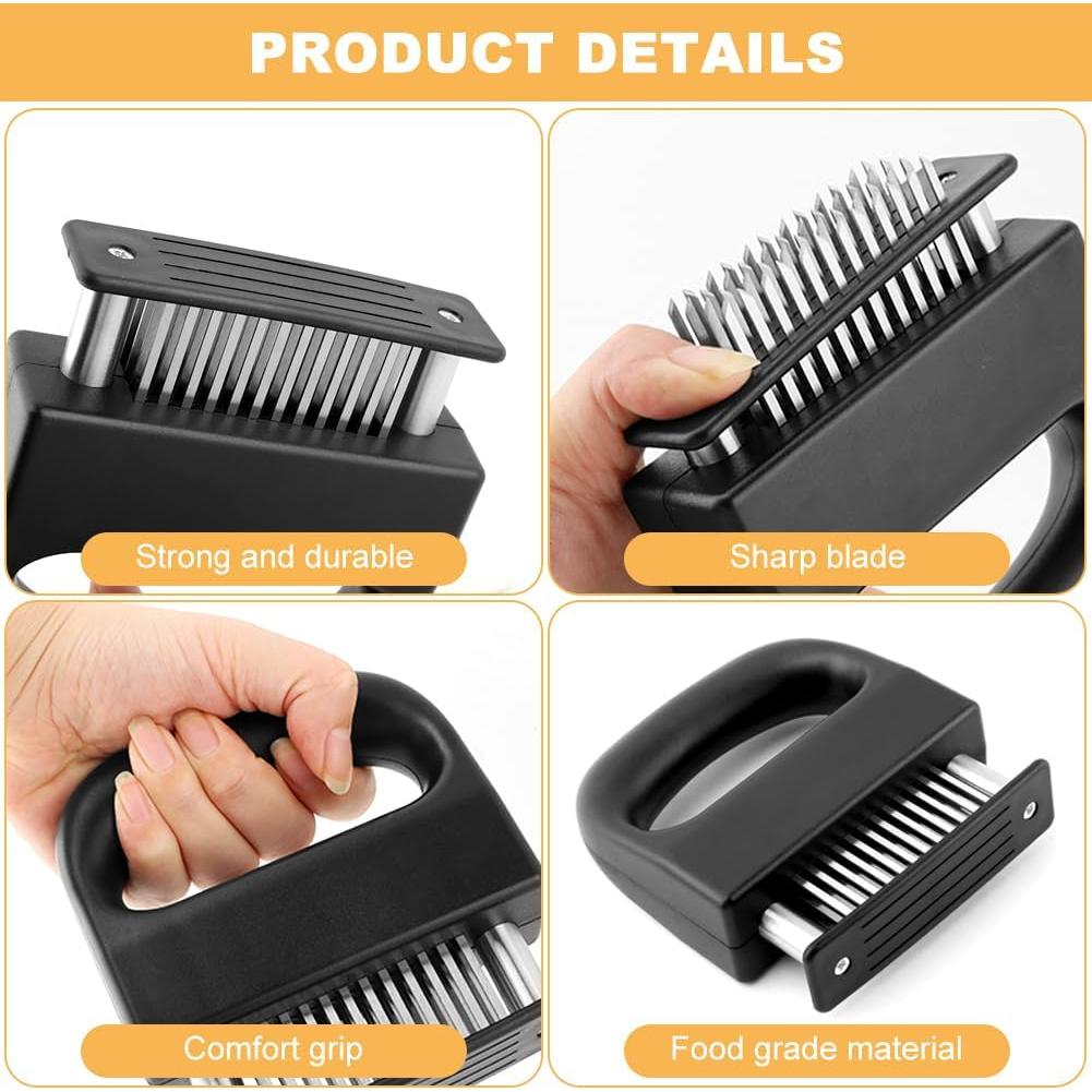 Ablandador de Carne LVOERTUIG de Acero Inoxidable 48 Agujas