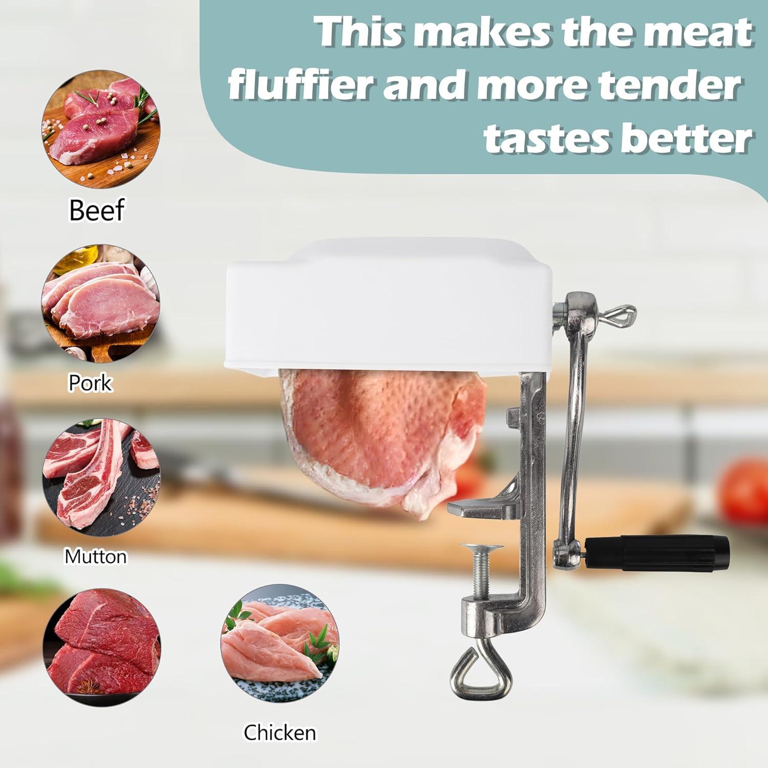 Ablandador de Carne Manual Awagas, Aluminio, 1.64 kg