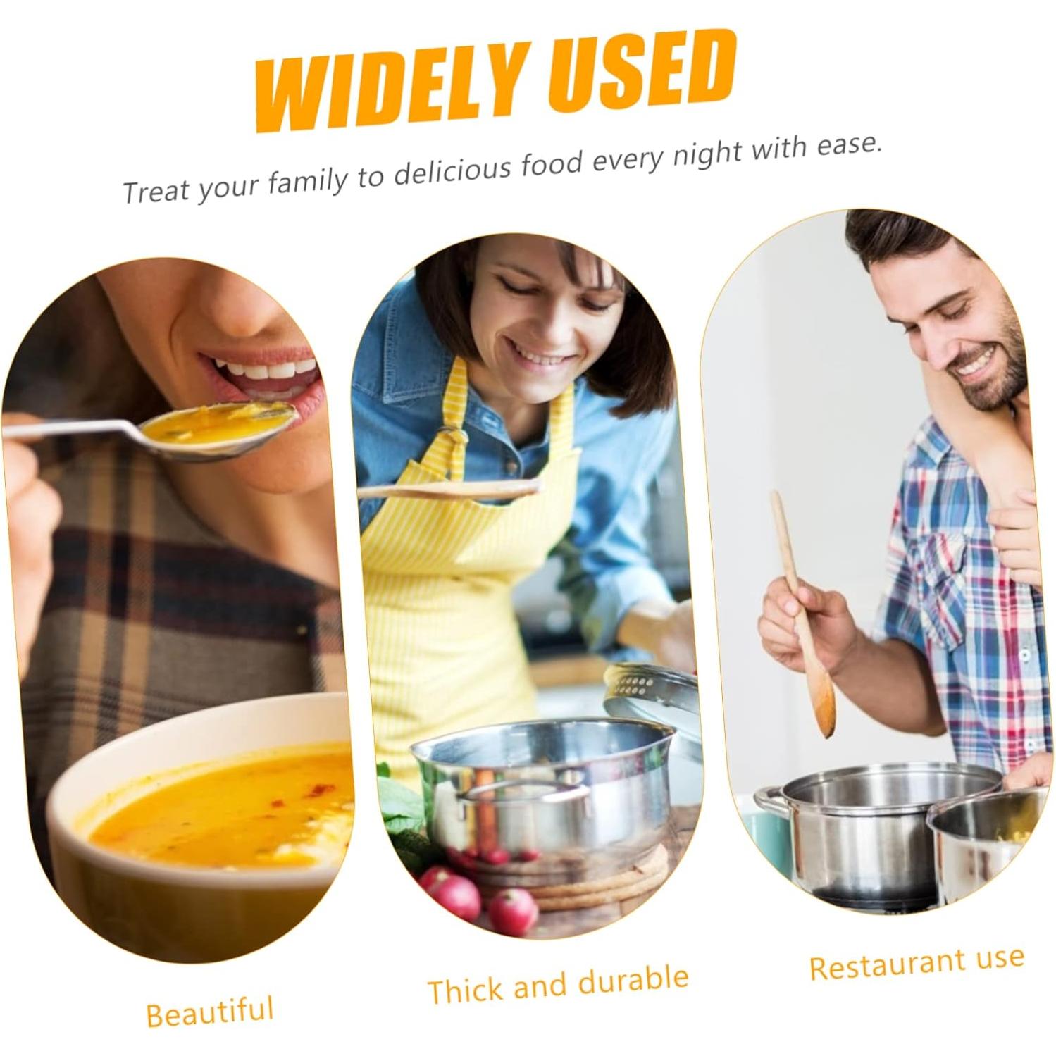 Colador de Acero Inoxidable con Mango Largo 34cm