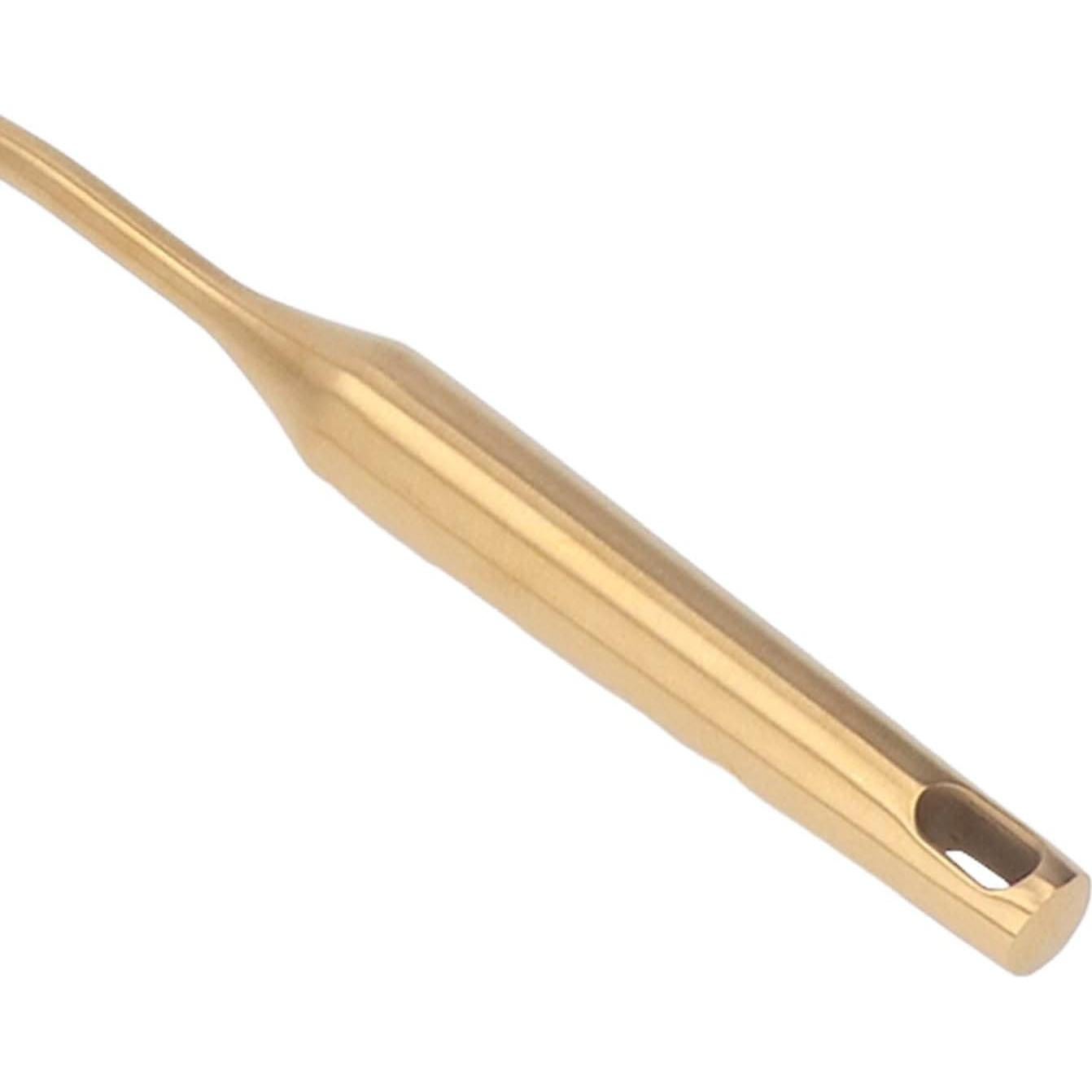 Cucharón Colador de Acero Inoxidable WOHPNLE 40x14.5cm Dorado