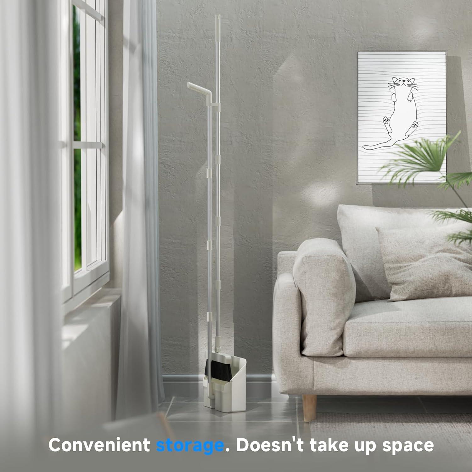 Juego de Escoba y Recogedor HACHWAIZZ con Limpiador 3 en 1