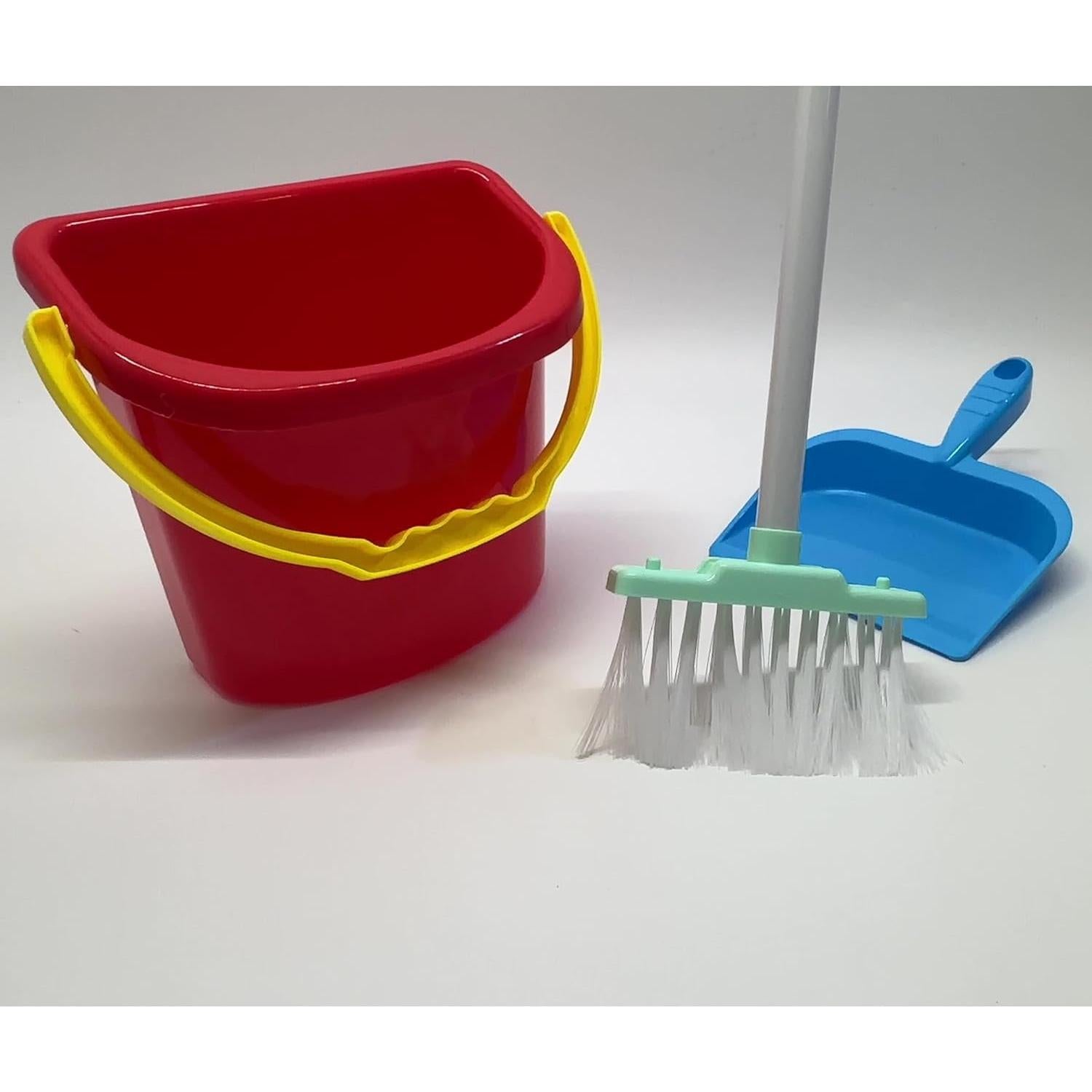 Juego de Limpieza 8 Piezas Boley - Escoba, Mopa, Aspiradora