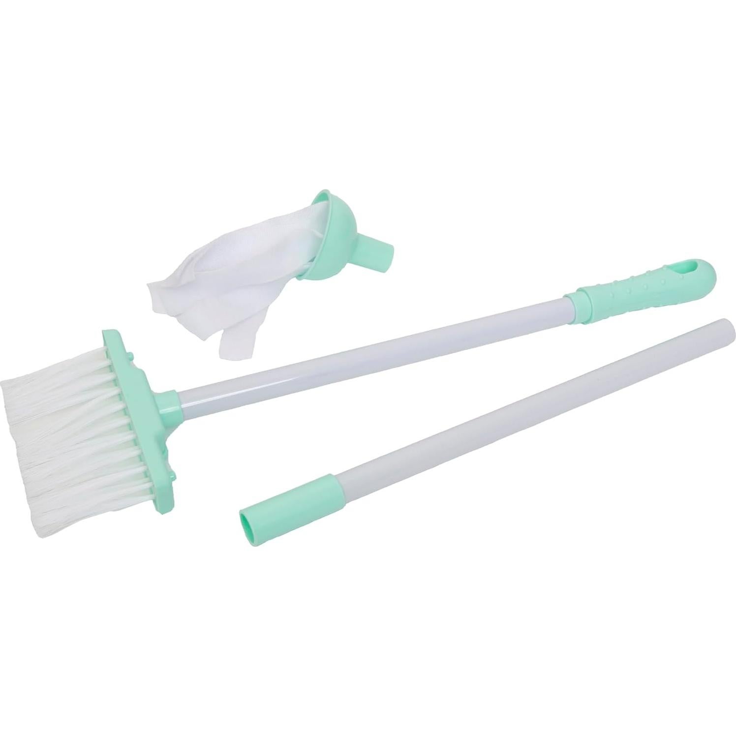 Juego de Limpieza 8 Piezas Boley - Escoba, Mopa, Aspiradora