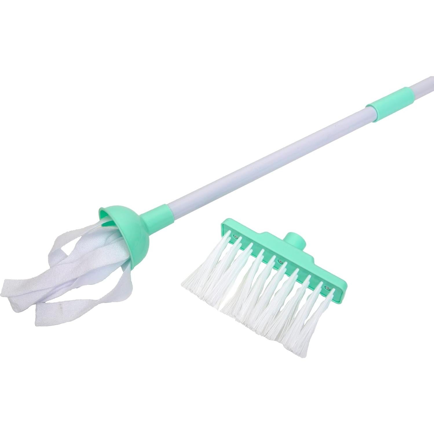 Juego de Limpieza 8 Piezas Boley - Escoba, Mopa, Aspiradora