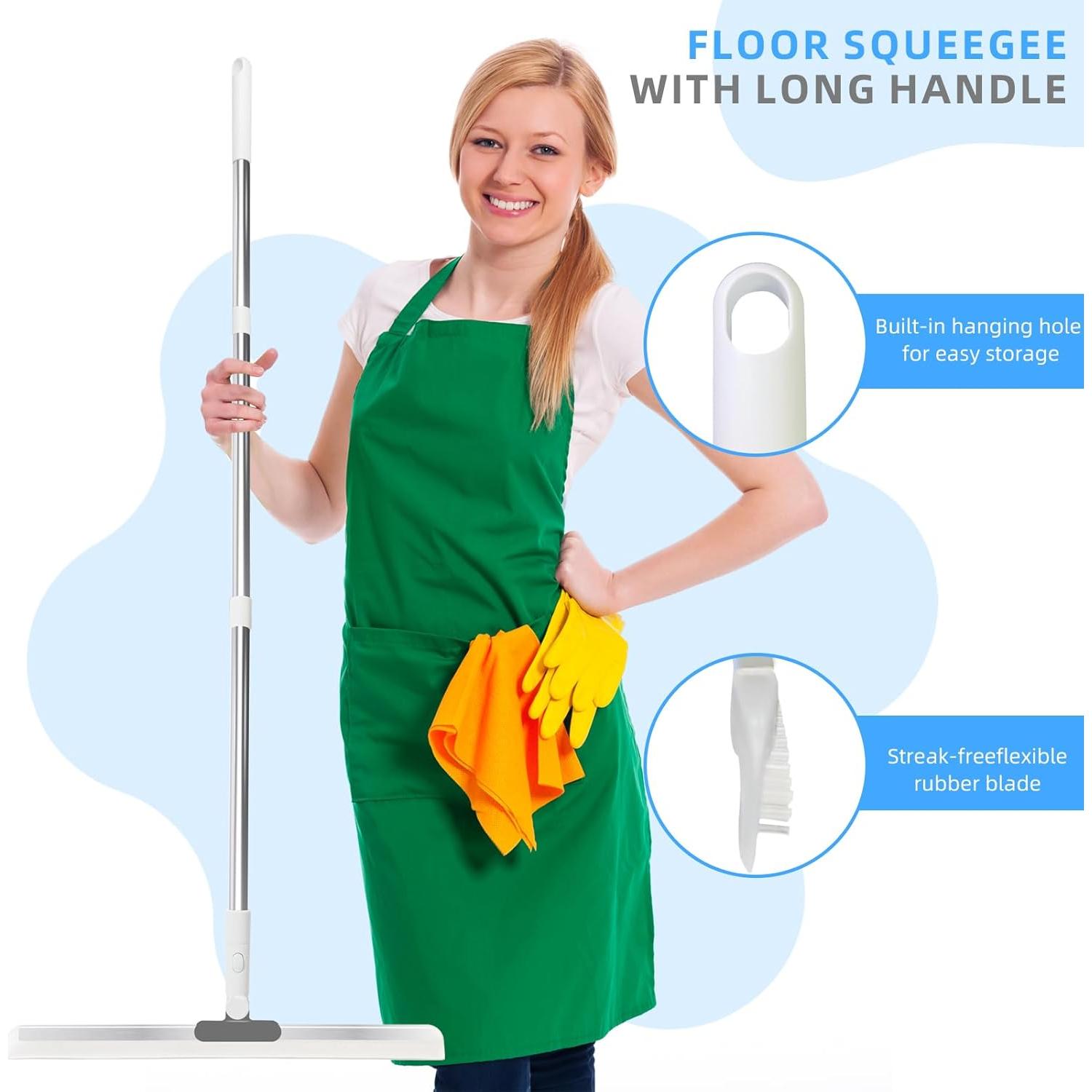 Escobilla de Goma WOBEVB 20 cm para Piso y Ventanas