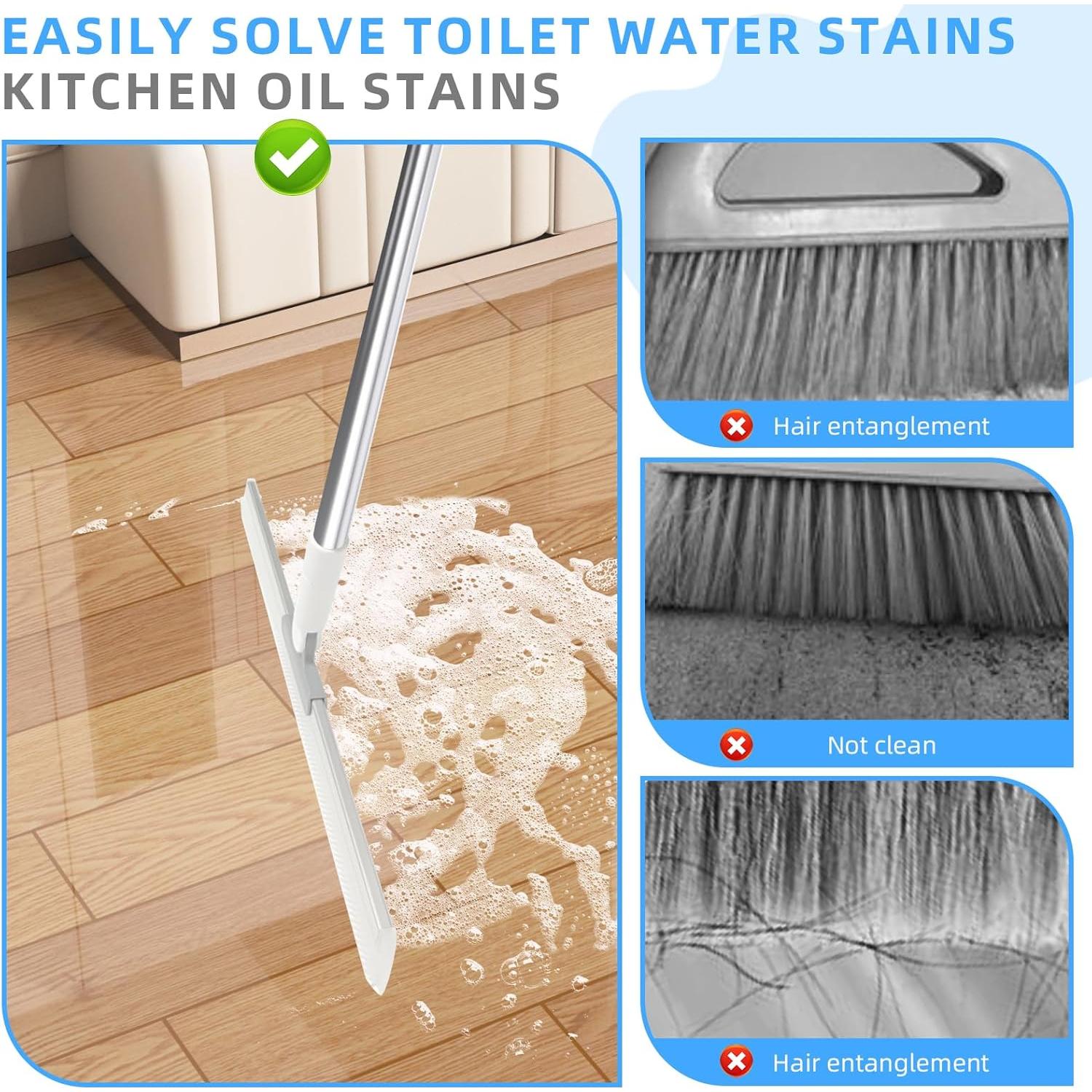 Escobilla de Goma WOBEVB 20 cm para Piso y Ventanas