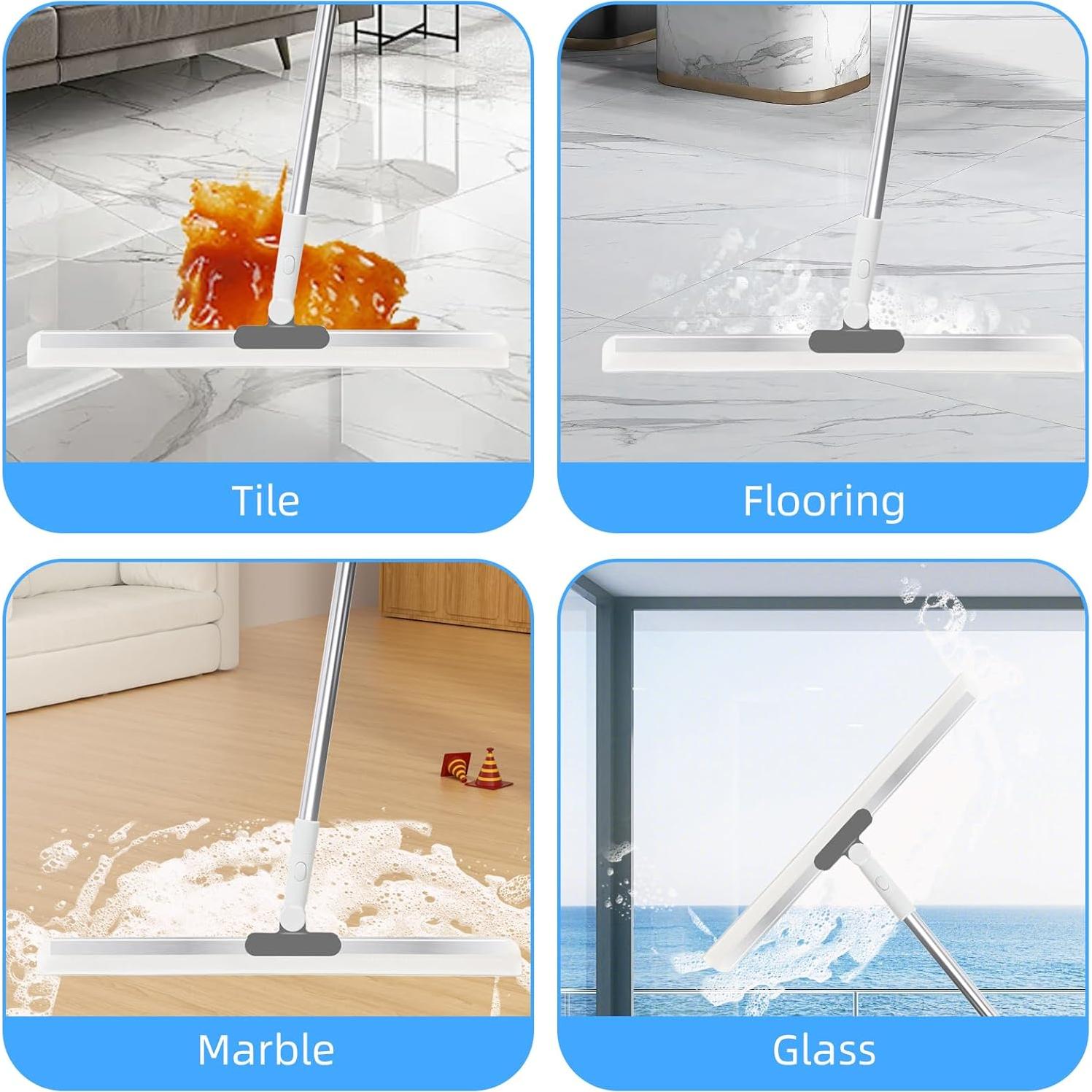 Escobilla de Goma WOBEVB 20 cm para Piso y Ventanas