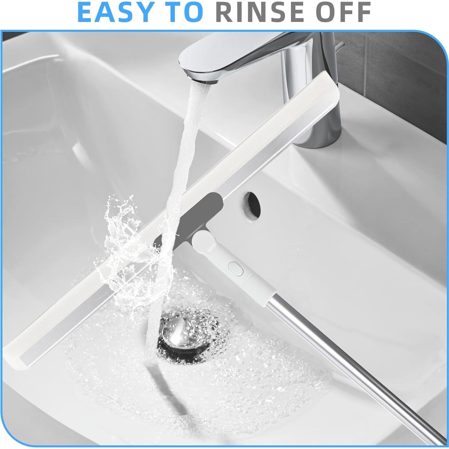 Escobilla de Goma WOBEVB 20 cm para Piso y Ventanas