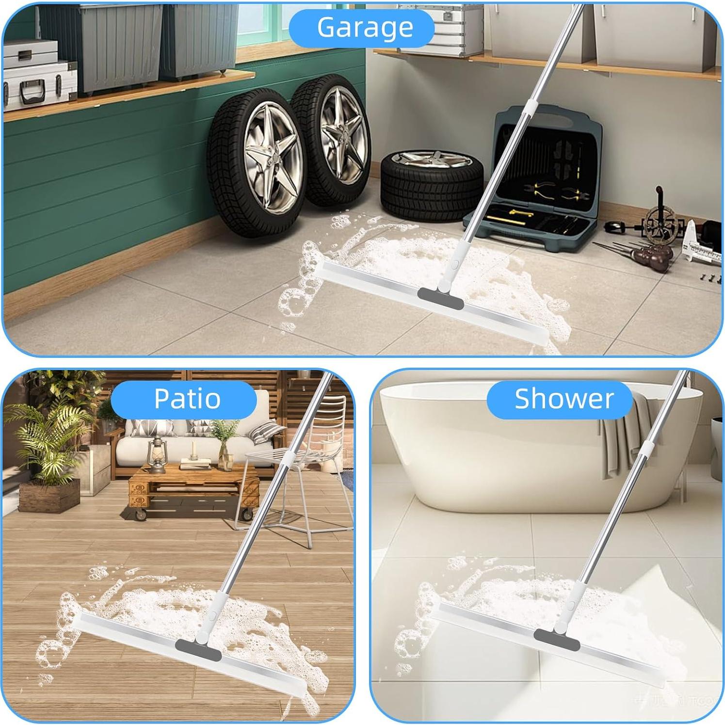 Escobilla de Goma WOBEVB 20 cm para Piso y Ventanas