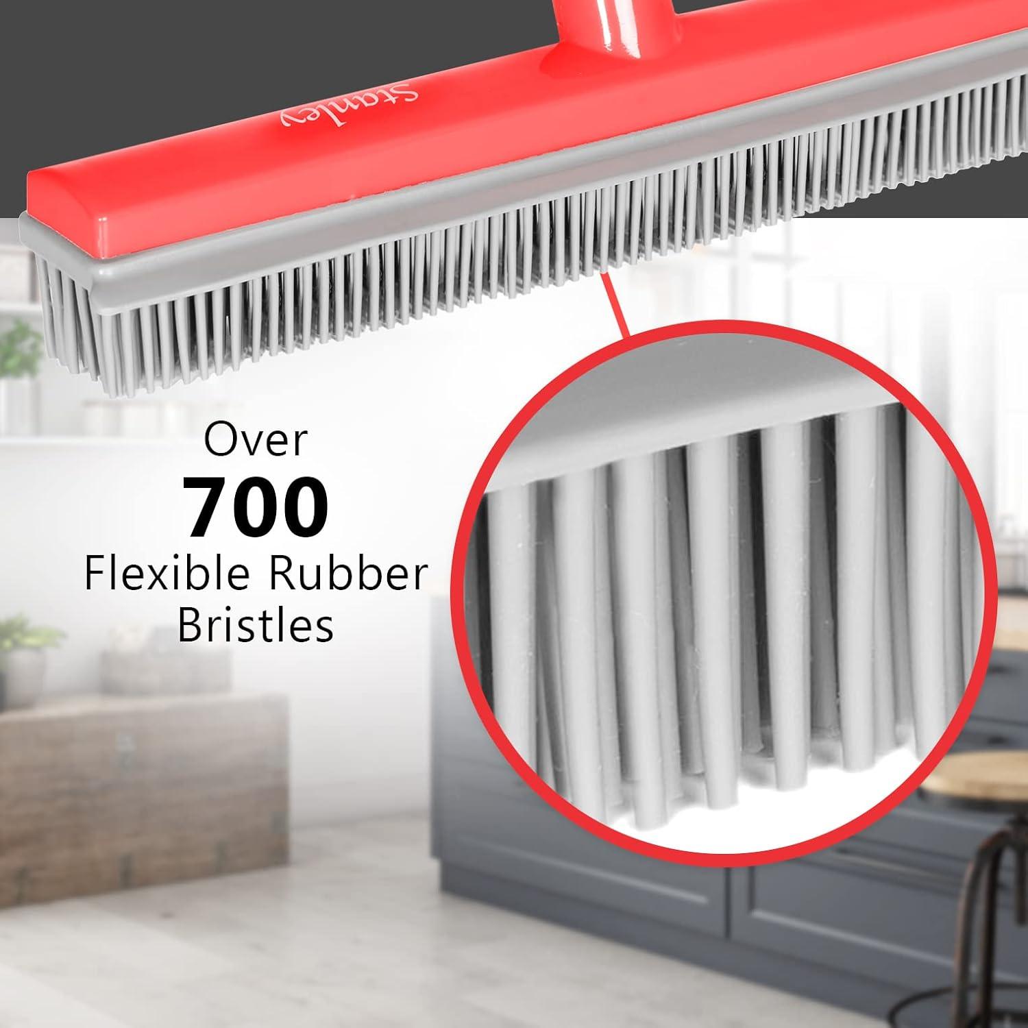 Escoba de Goma Stanley Home Products A3079 - Limpieza de Alfombras y Pisos