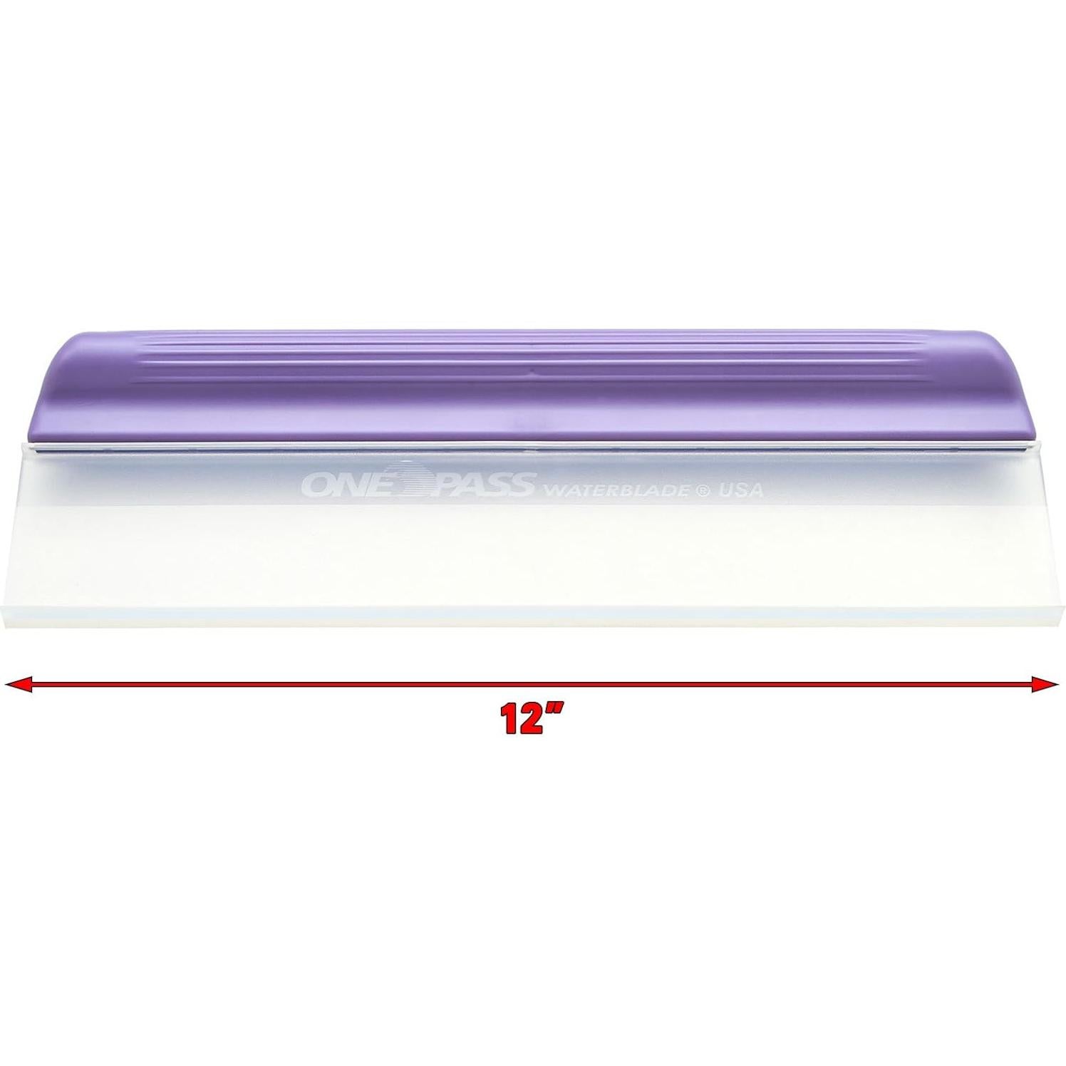 Limpiaparabrisas de Silicona T-Bar One Pass 30 cm Morado