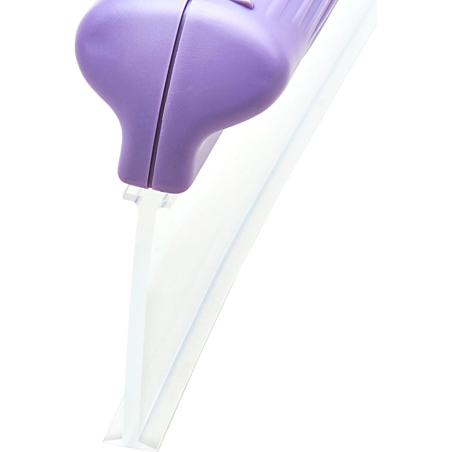 Limpiaparabrisas de Silicona T-Bar One Pass 30 cm Morado