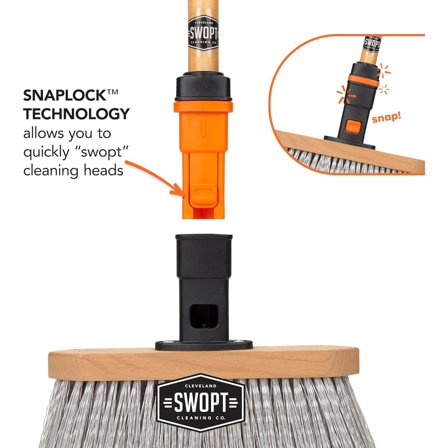 Cabezal de Escoba Recto SWOPT Premium para Superficies Lisas