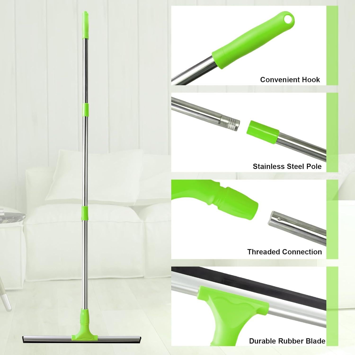 Limpiador de Suelos Profesional Loulicia 43.7 cm Doble Goma