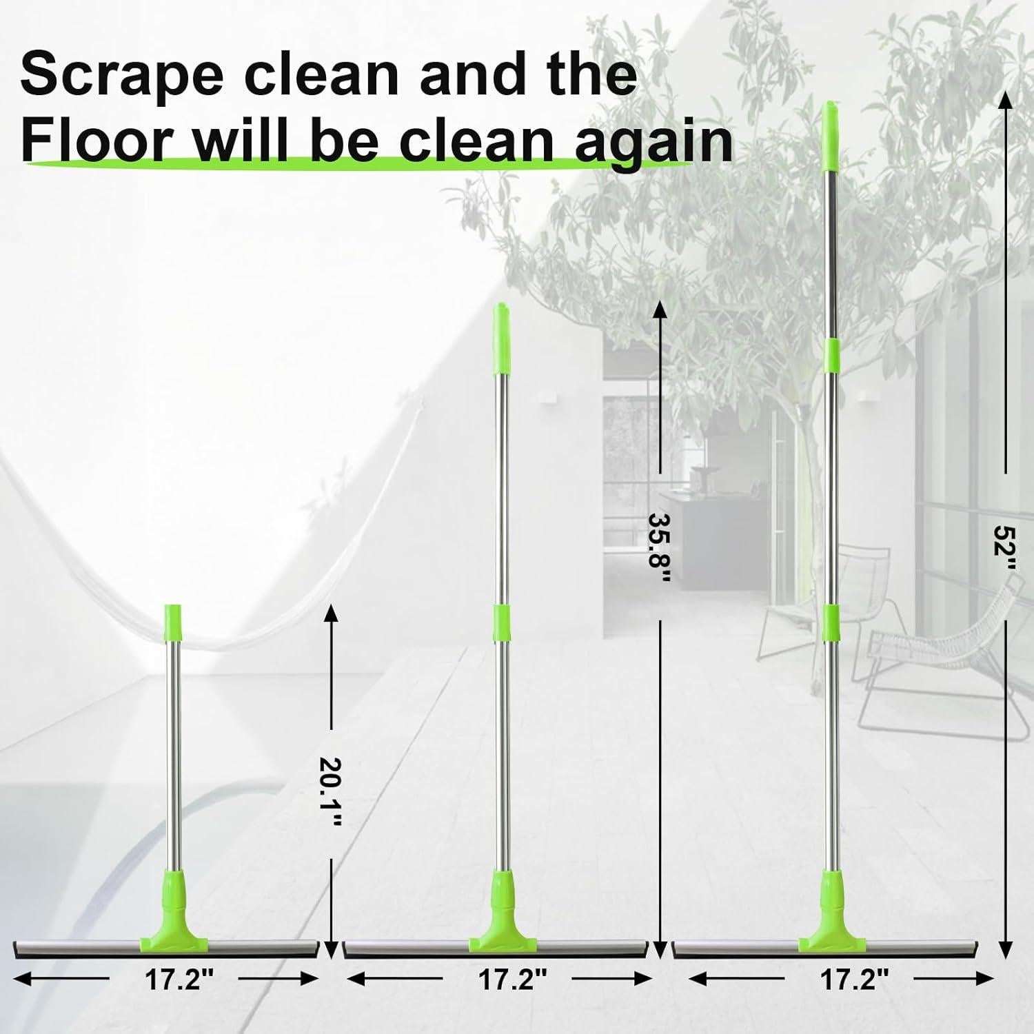 Limpiador de Suelos Profesional Loulicia 43.7 cm Doble Goma