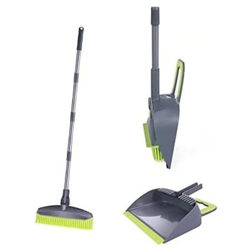 Juego de escoba ajustable Hagllkrl Songte 0002 con recogedor