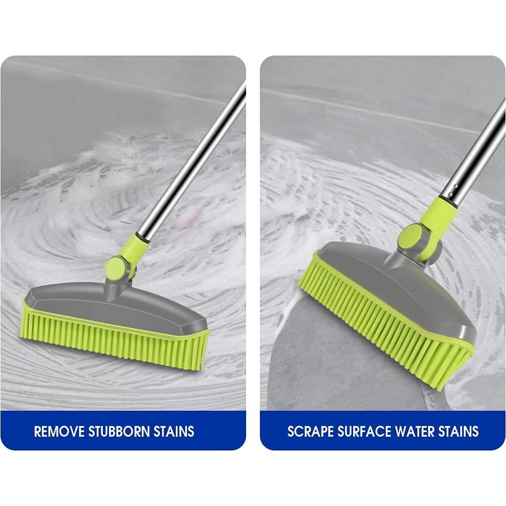 Juego de escoba ajustable Hagllkrl Songte 0002 con recogedor