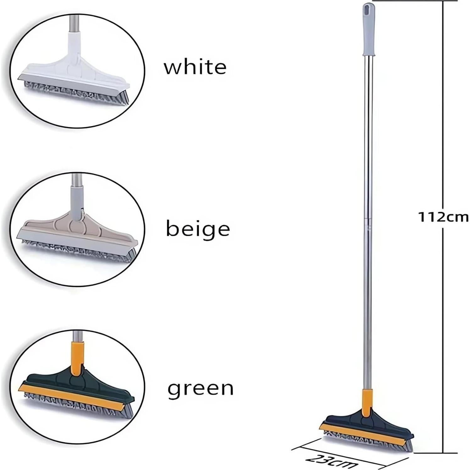 Cepillo de limpieza 2 en 1 Webahow con raspador y cerdas en V