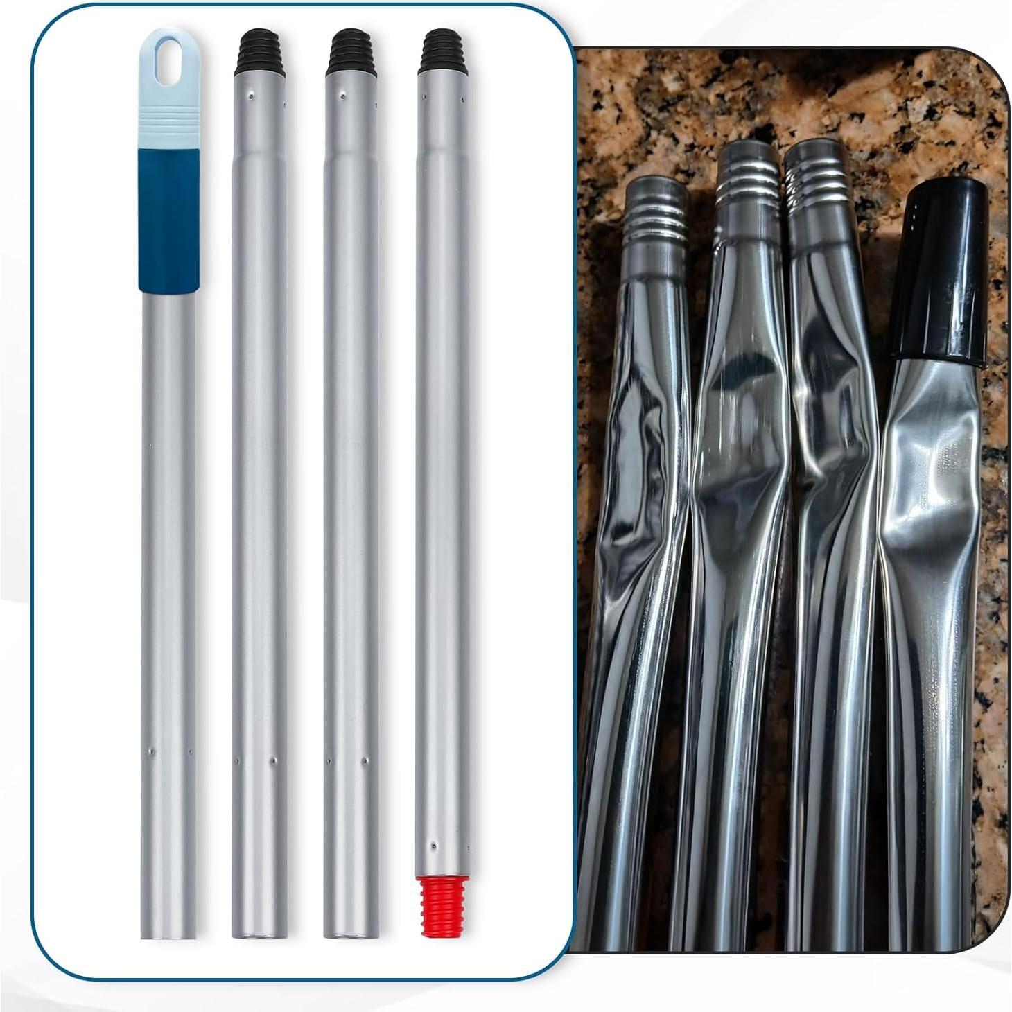 Cepillo de Piso KalTell con Mango Largo 139.7 cm y Raspador