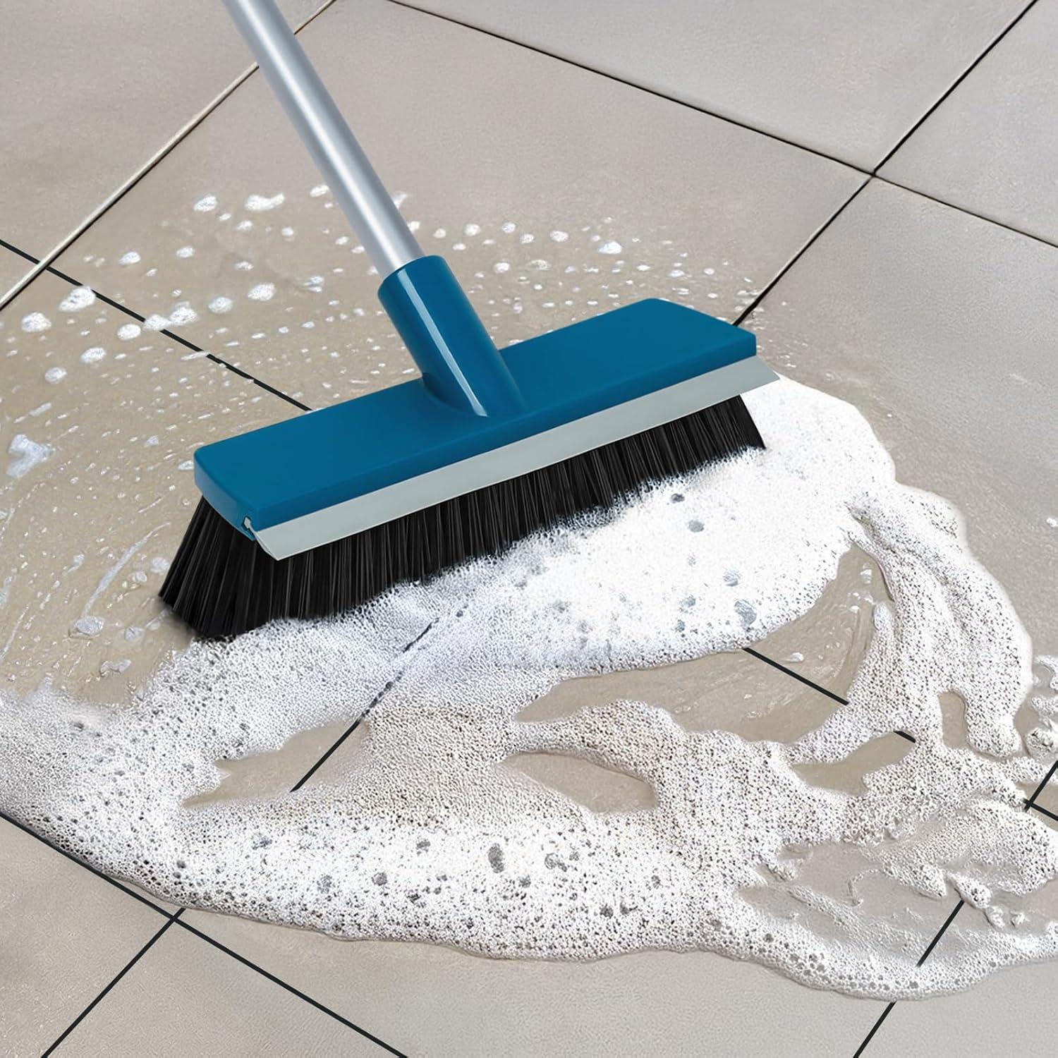 Cepillo de Piso KalTell con Mango Largo 139.7 cm y Raspador