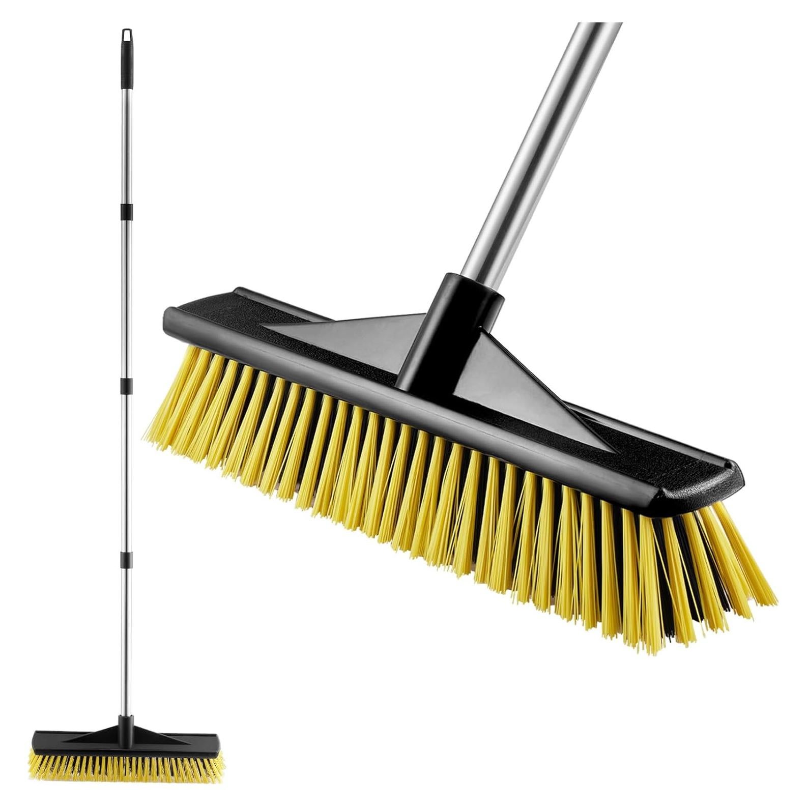 Escoba de Empuje LAWFYMORI 40.64 cm con Mango Ajustable 149.86 cm