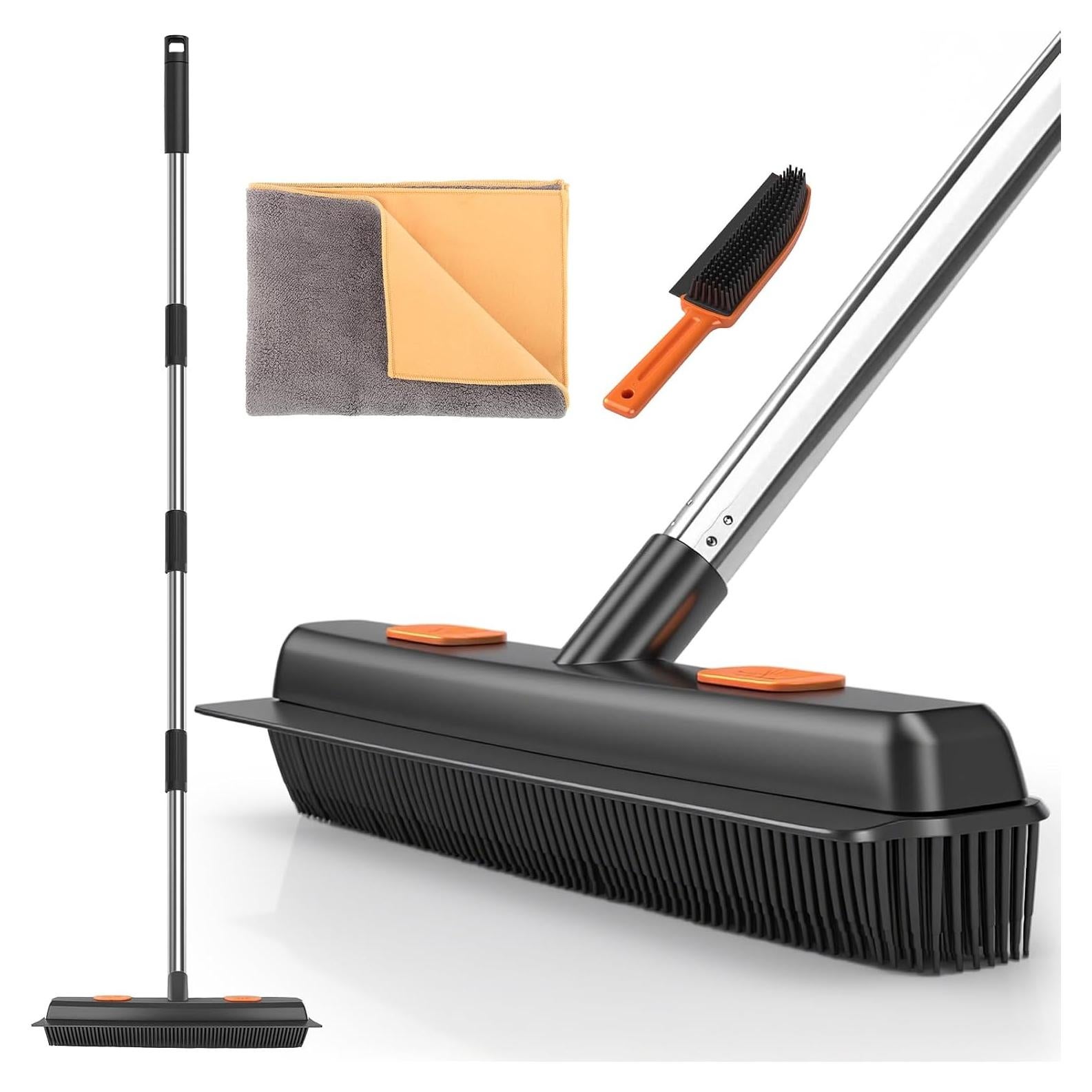 Escoba de goma FUUNSOO FUN-28 para pelo de mascotas 132 cm