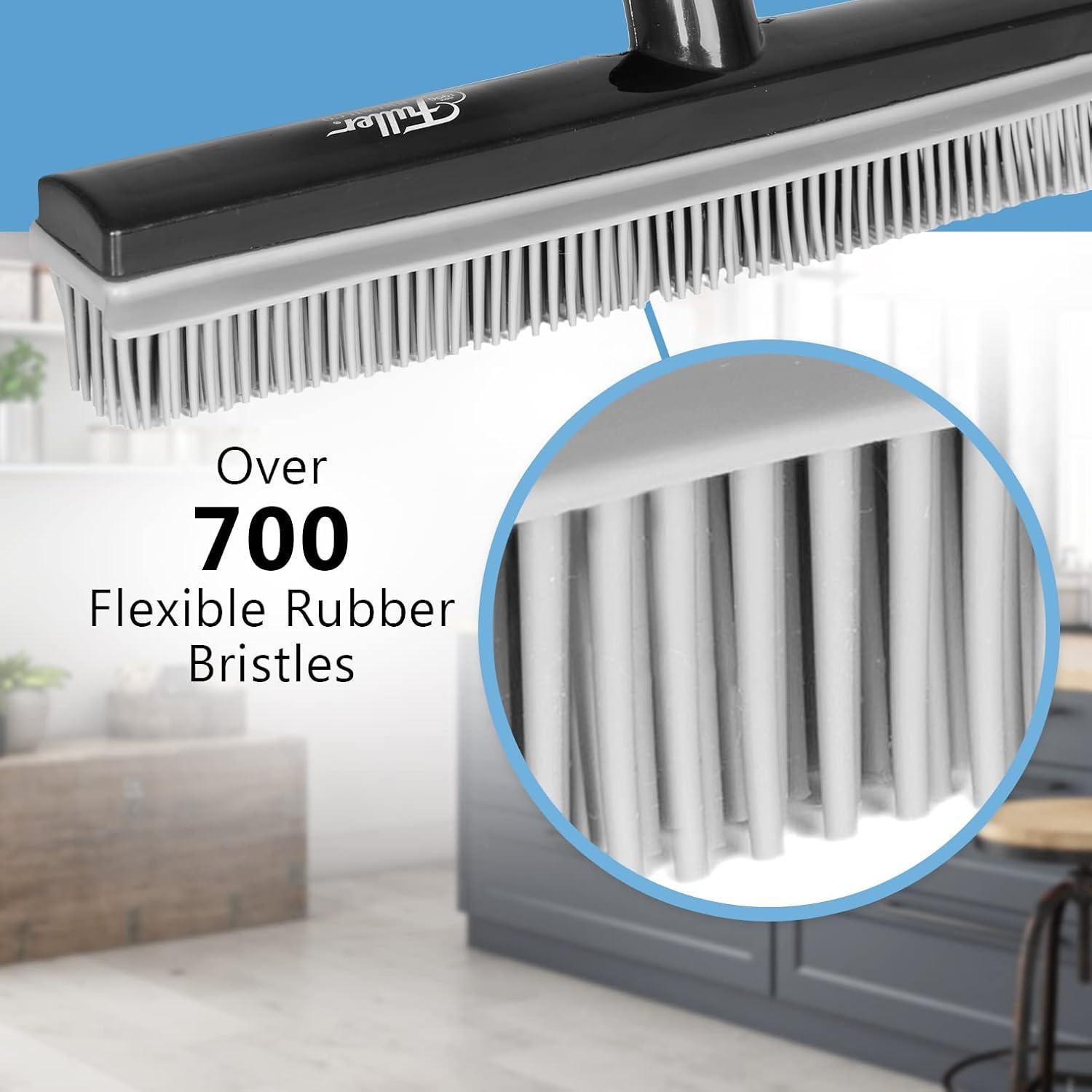 Escoba de Goma Fuller Brush 228 con Mango Ajustable - Limpieza Eficaz