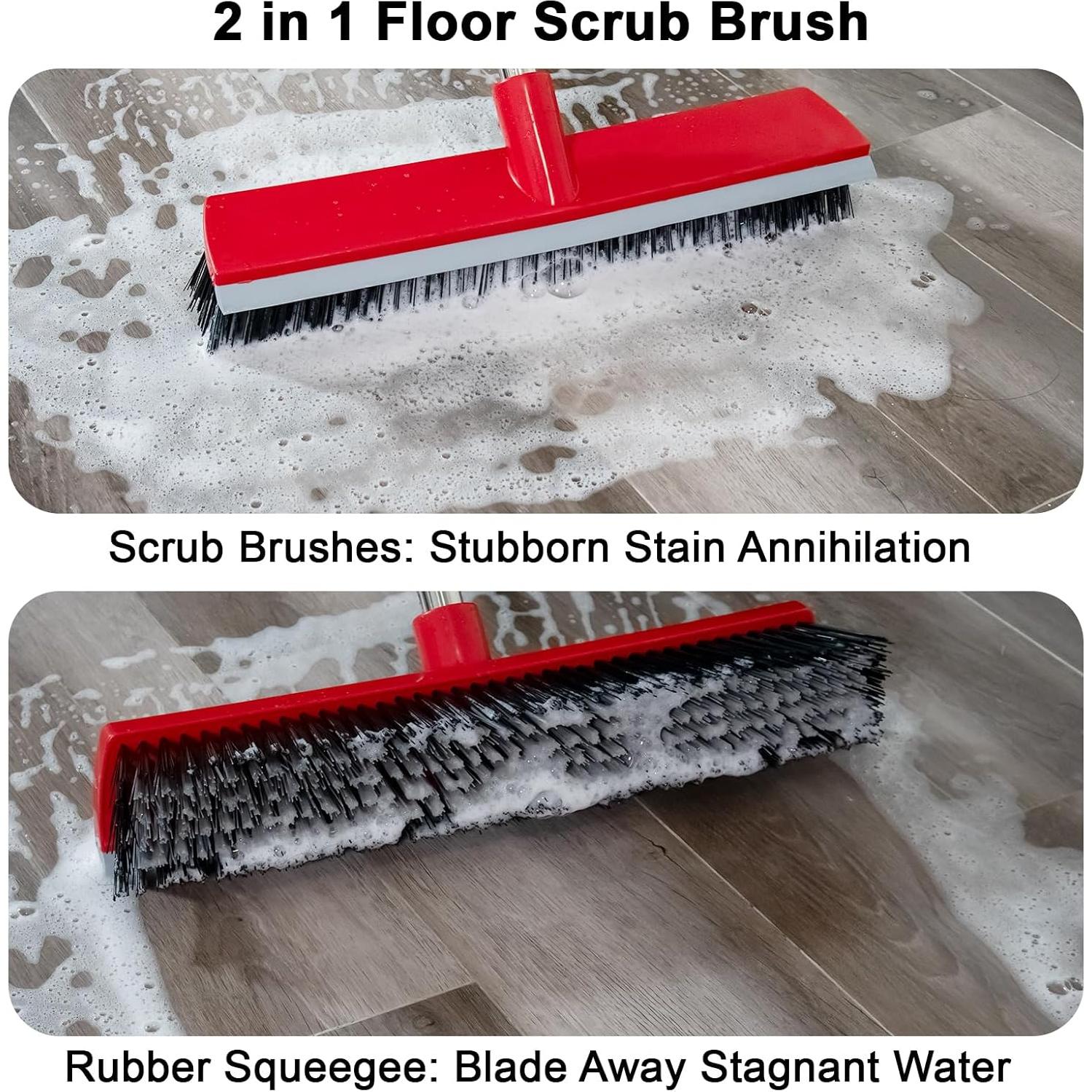 Escoba de Empuje Conliwell 2025 - 51 cm Mango Ajustable