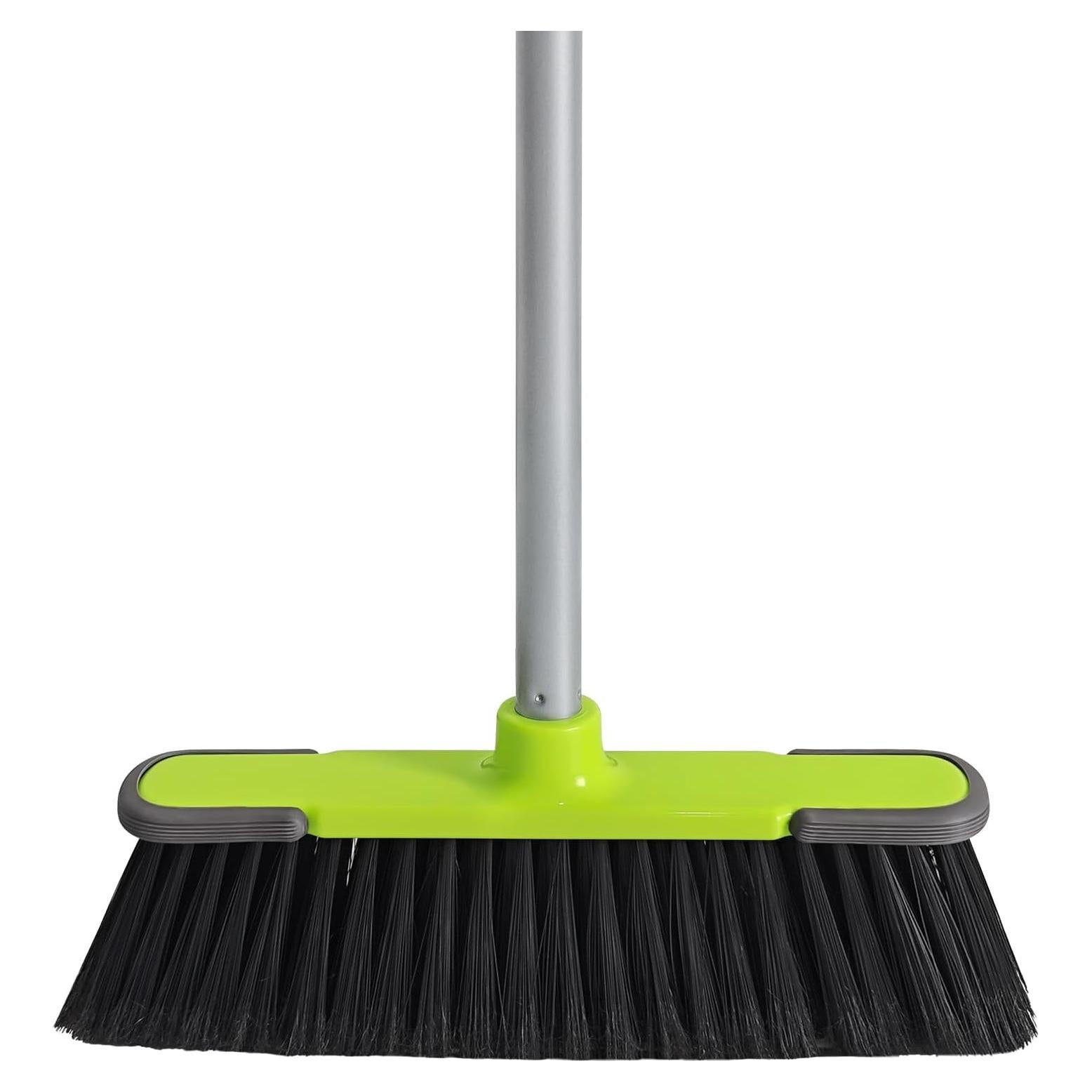 Escoba Interior Verde TrueYee 137 cm Cerda Suave Multiusos