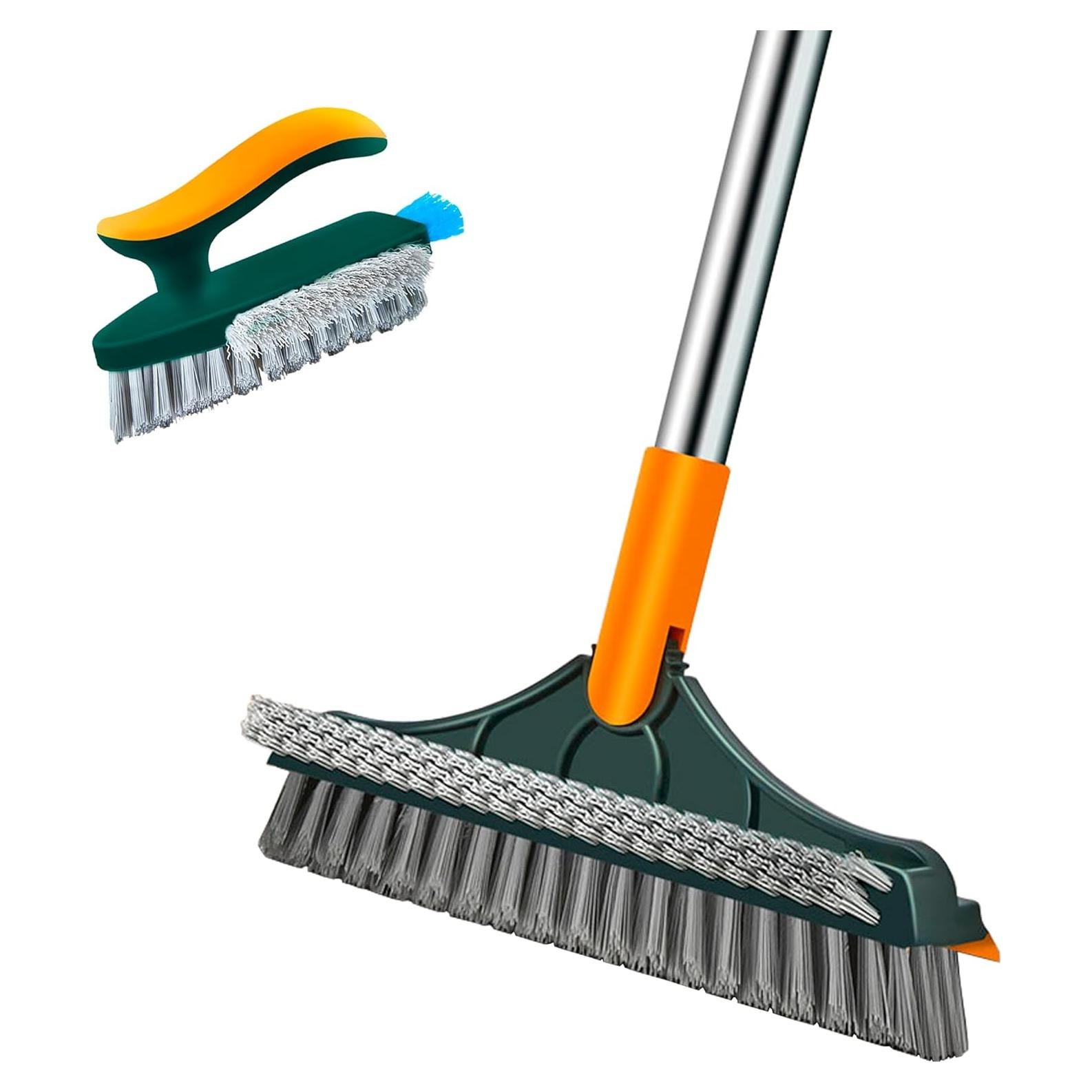 Cepillo Mágico 3 en 1 Genérico con Mango Largo y Raspador