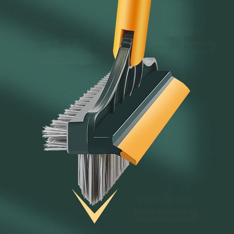 Cepillo Mágico 3 en 1 Genérico con Mango Largo y Raspador