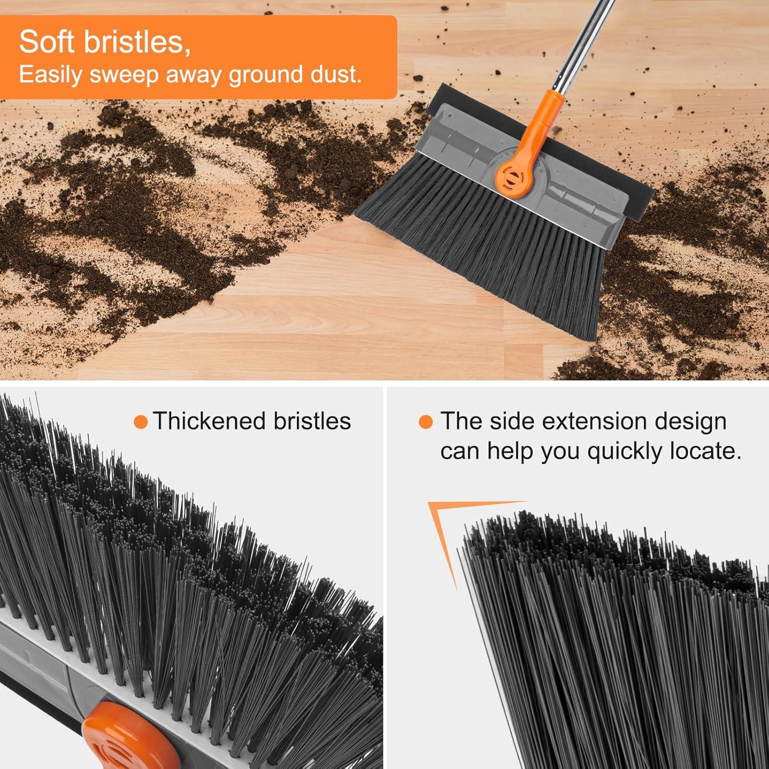 Escoba Interior KeFanta SE-Indoor Broom-01 con Raspador 135 cm