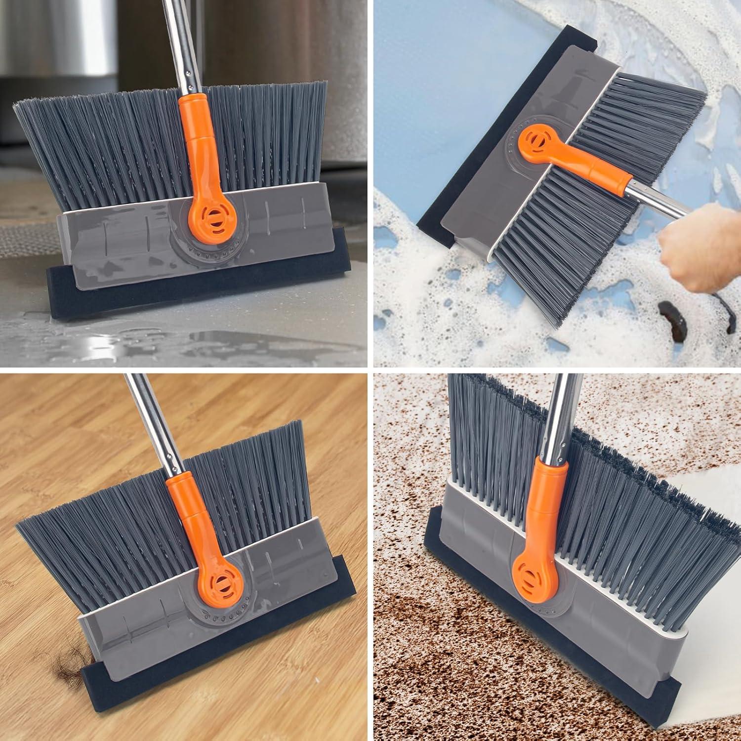 Escoba Interior KeFanta SE-Indoor Broom-01 con Raspador 135 cm