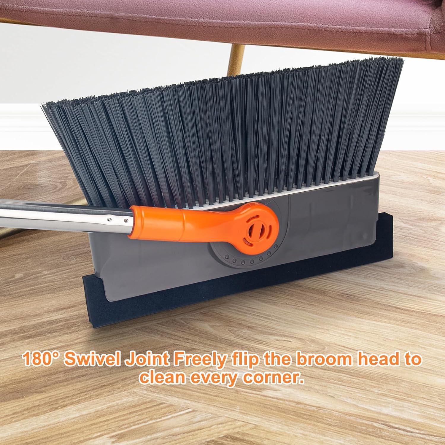 Escoba Interior KeFanta SE-Indoor Broom-01 con Raspador 135 cm