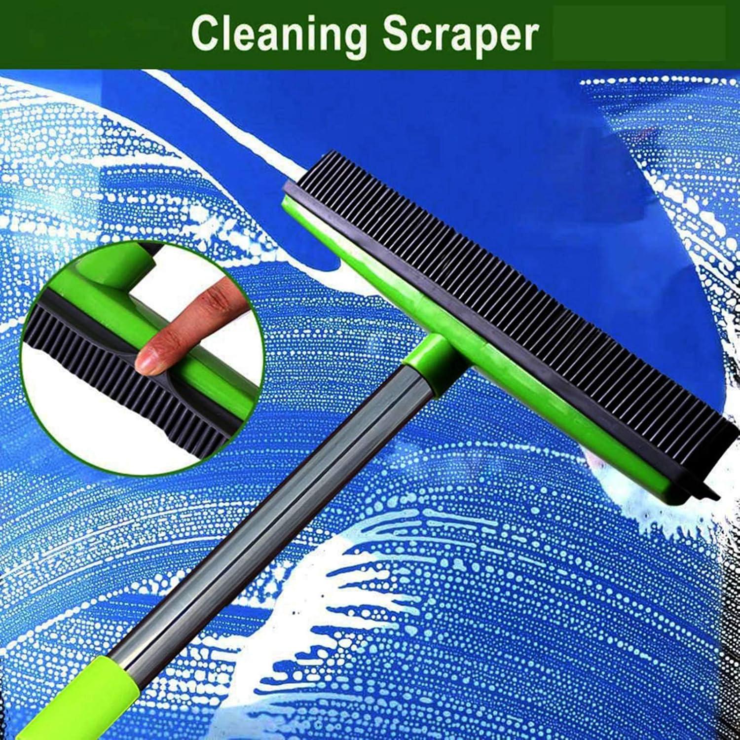 Rastrillo de Alfombra Topyond para Pelo de Mascota, Mango Telescópico