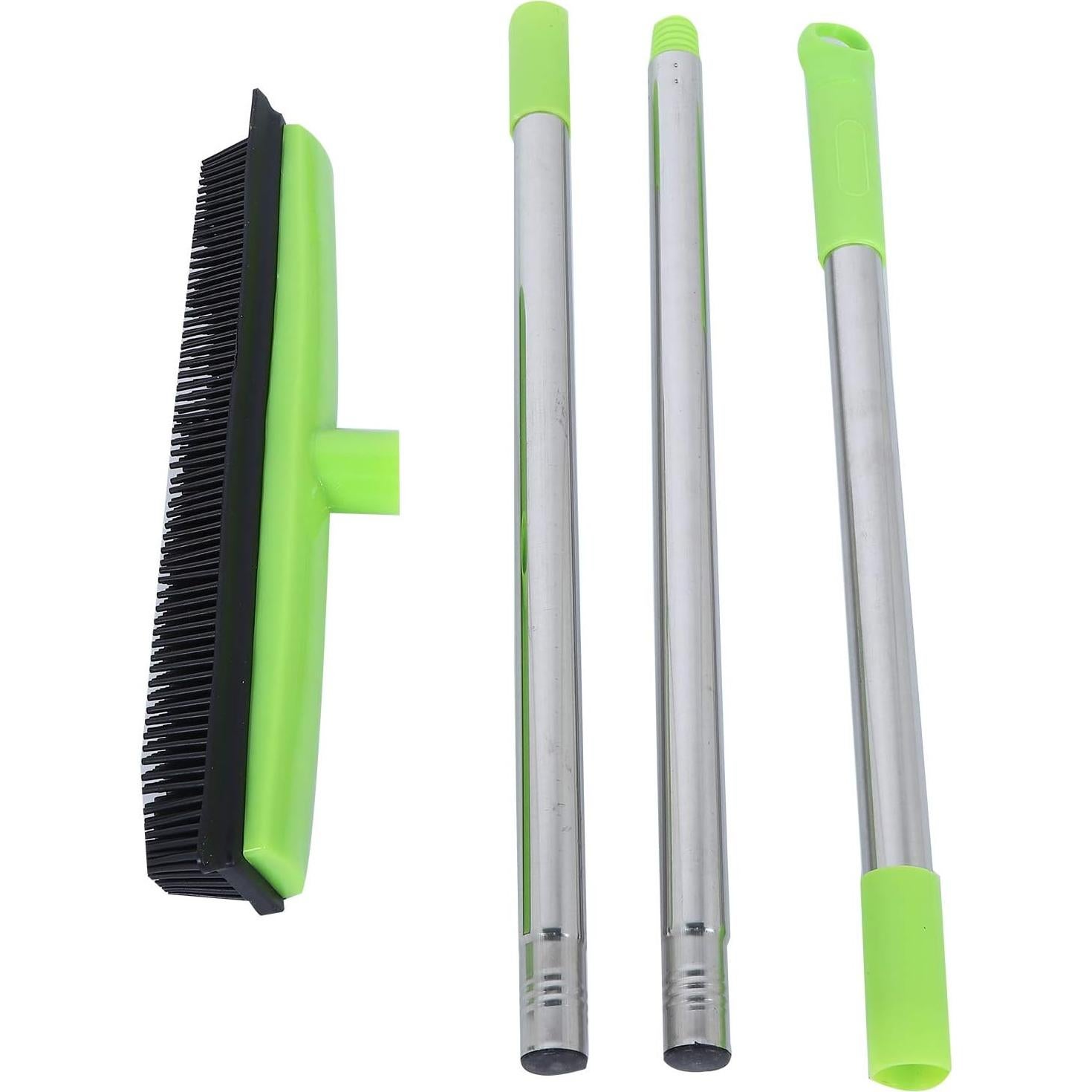 Rastrillo de Alfombra Topyond para Pelo de Mascota, Mango Telescópico