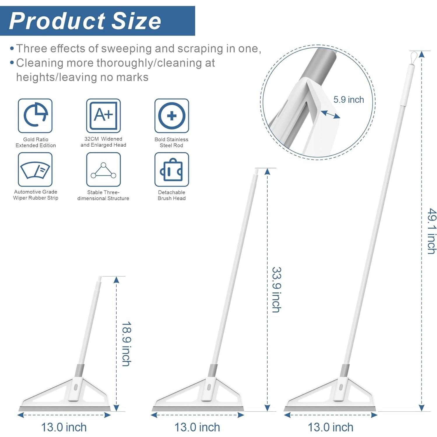 Escoba Mágica Multifuncional SWIBINJIT 45.72-124.46 cm