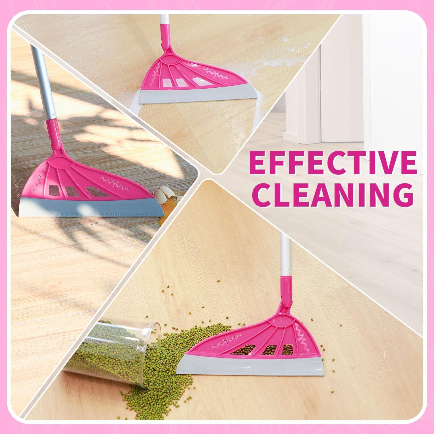 Escoba Raspadora Ajustable Inpack 60 cm Silicona Rosa