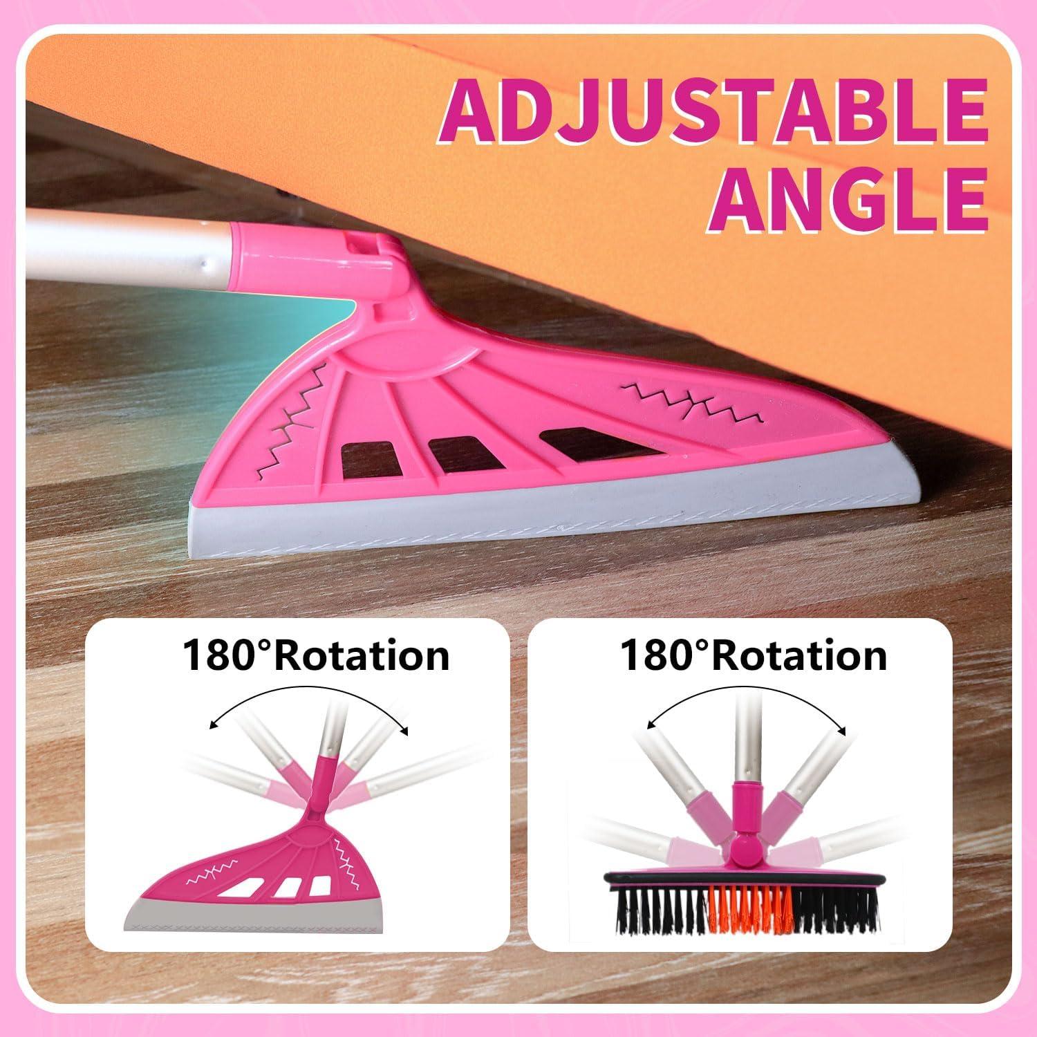 Escoba Raspadora Ajustable Inpack 60 cm Silicona Rosa