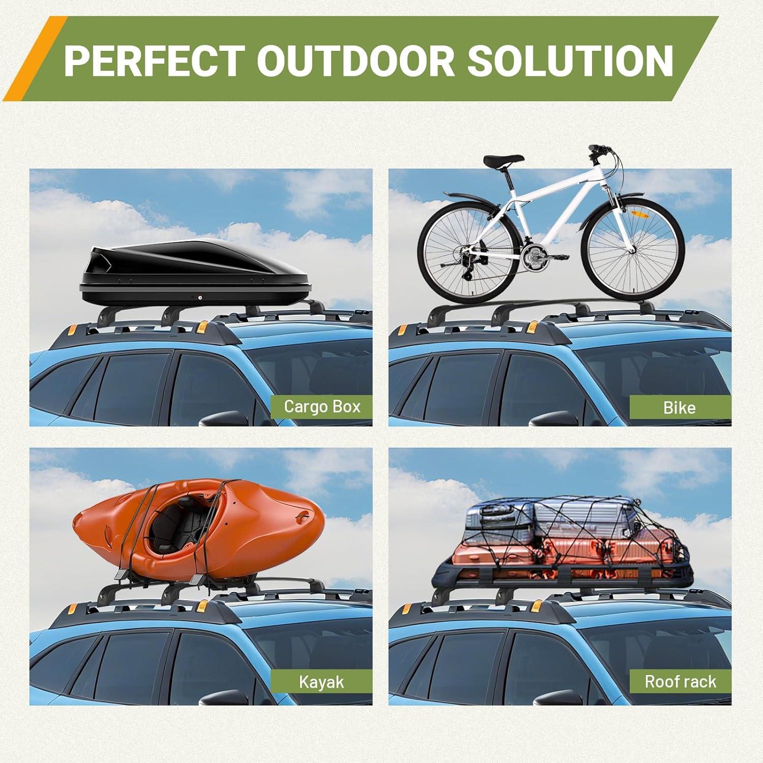 Barras Transversales de Techo TRAVLETIC para Toyota 4RUNNER 2010-2024