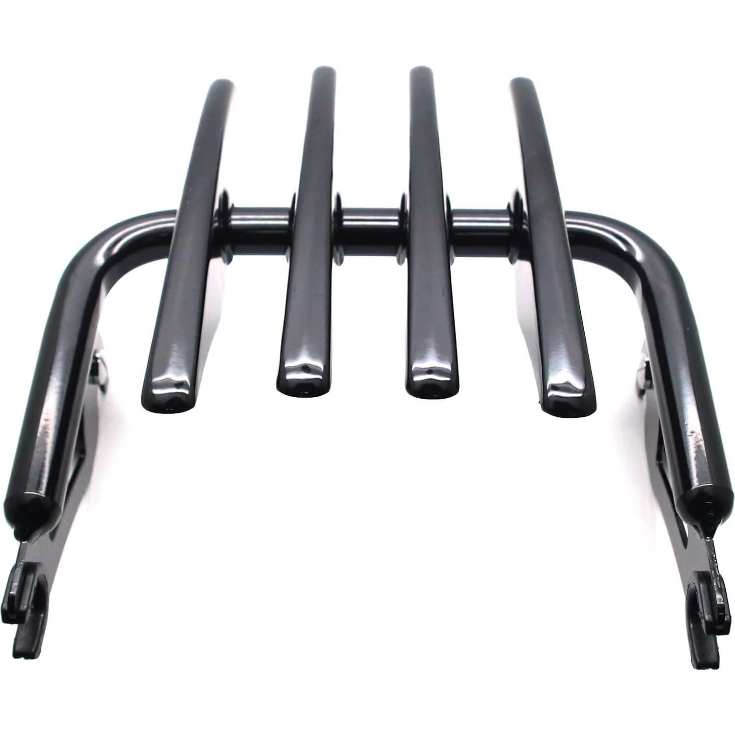 Soporte de Equipaje MZS Stealth para Motocicleta Negro 31.4x27.3cm