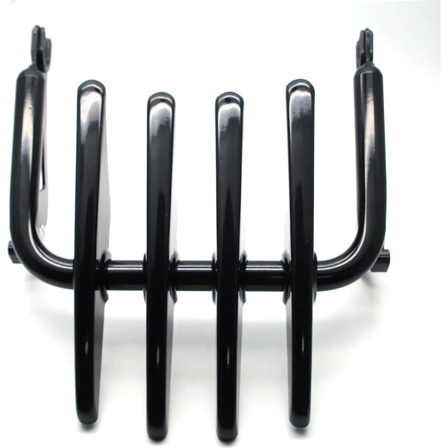 Soporte de Equipaje MZS Stealth para Motocicleta Negro 31.4x27.3cm