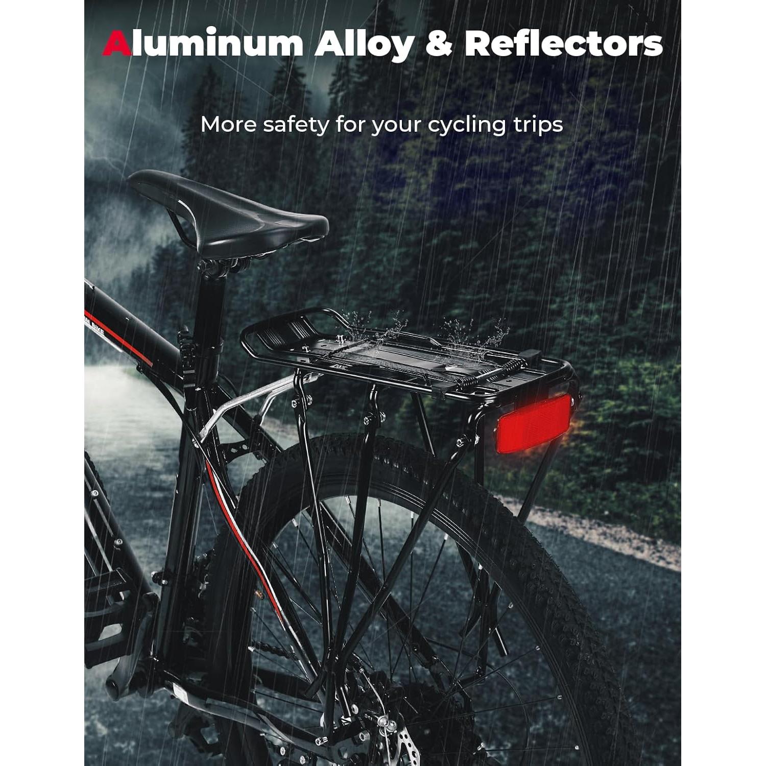 Soporte de Carga para Bicicleta KEMIMOTO Ajustable 100kg