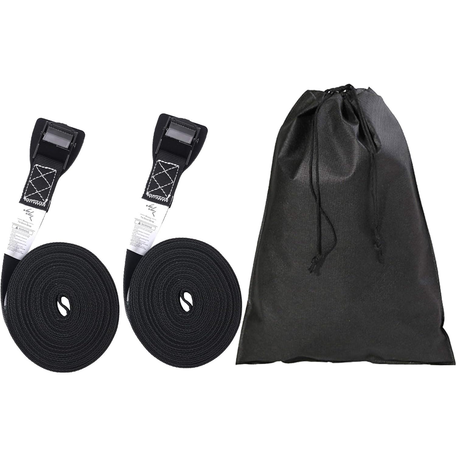 Correas de Amarre MOOCY 2 Unidades 2.54cm x 3.66m Ajustables