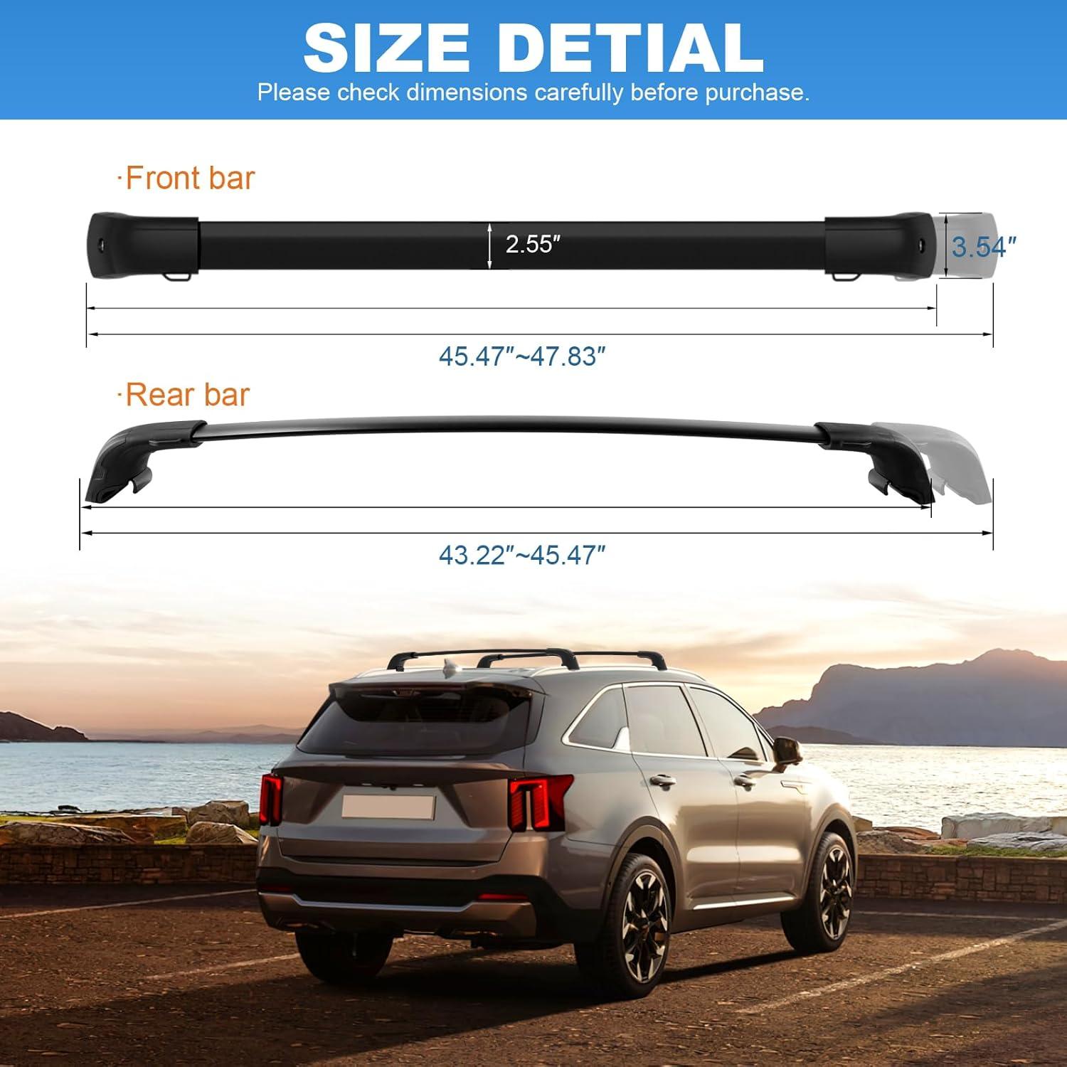 Barras Transversales de Techo FengYu para Kia Sorento 2021-2025