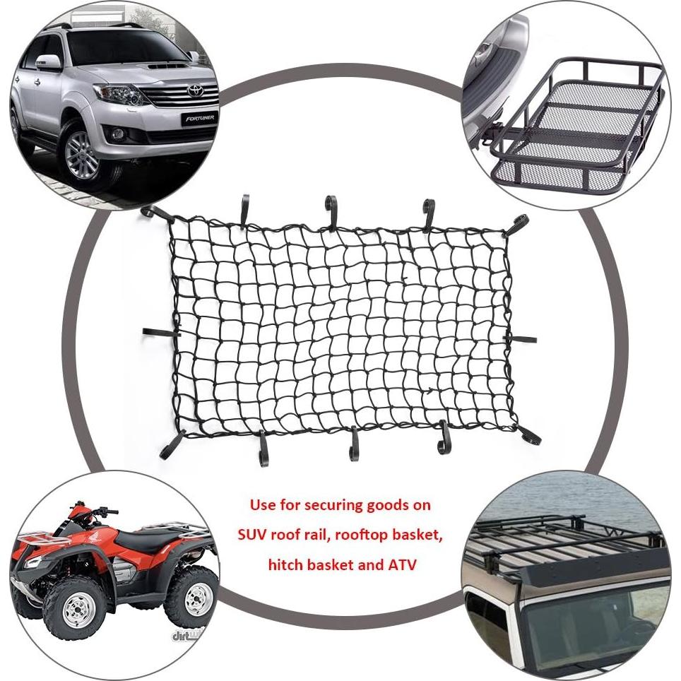 Red de Carga Bungee CZC AUTO 55.88x96.52cm con 12 Ganchos
