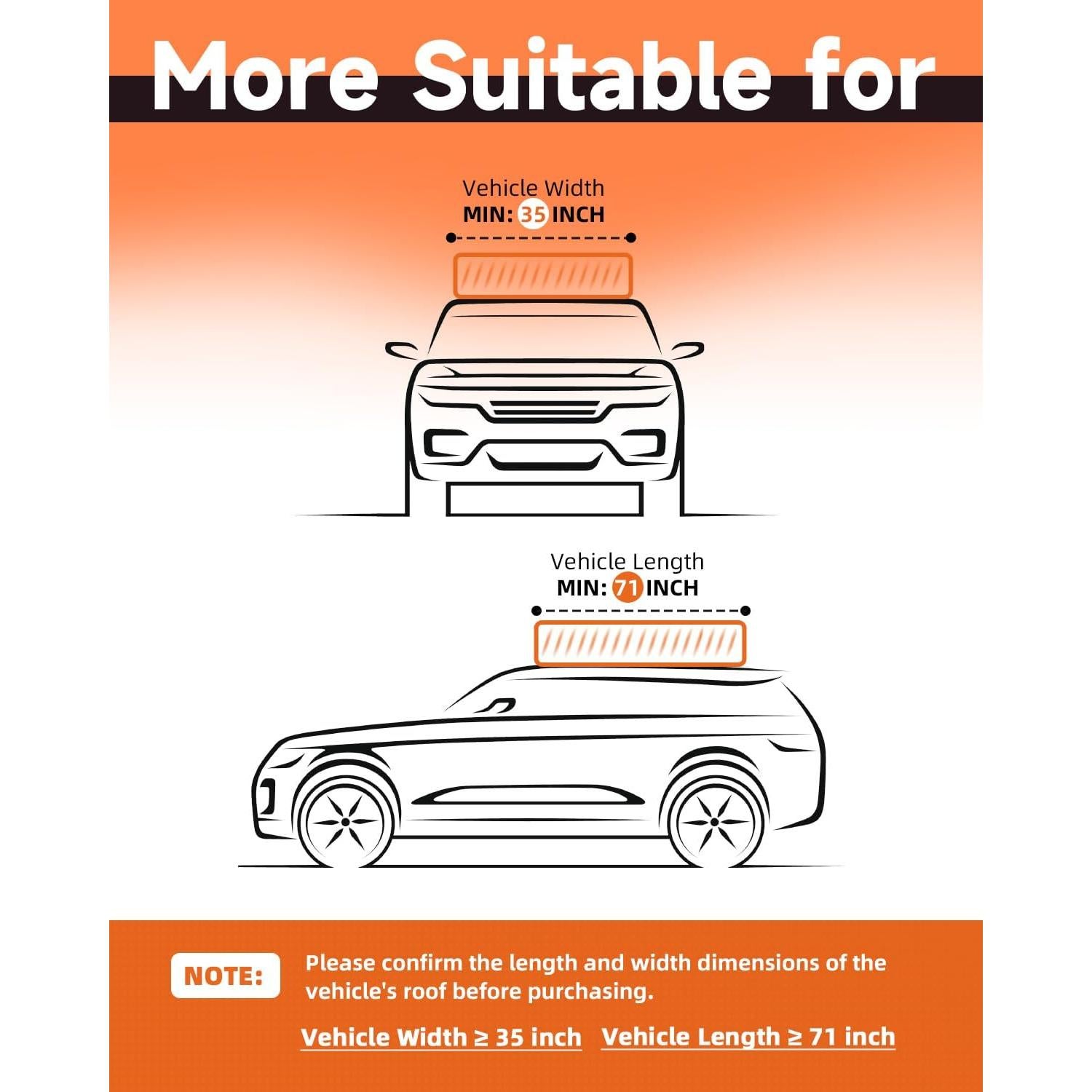 Bolsa de Carga para Techo OUTMAX 30 Pies Cúbicos Impermeable