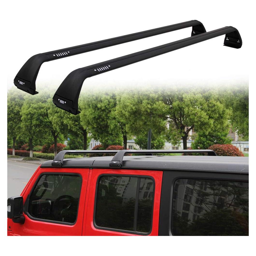 Barras Transversales de Techo Snailfly para Jeep Wrangler y Gladiator